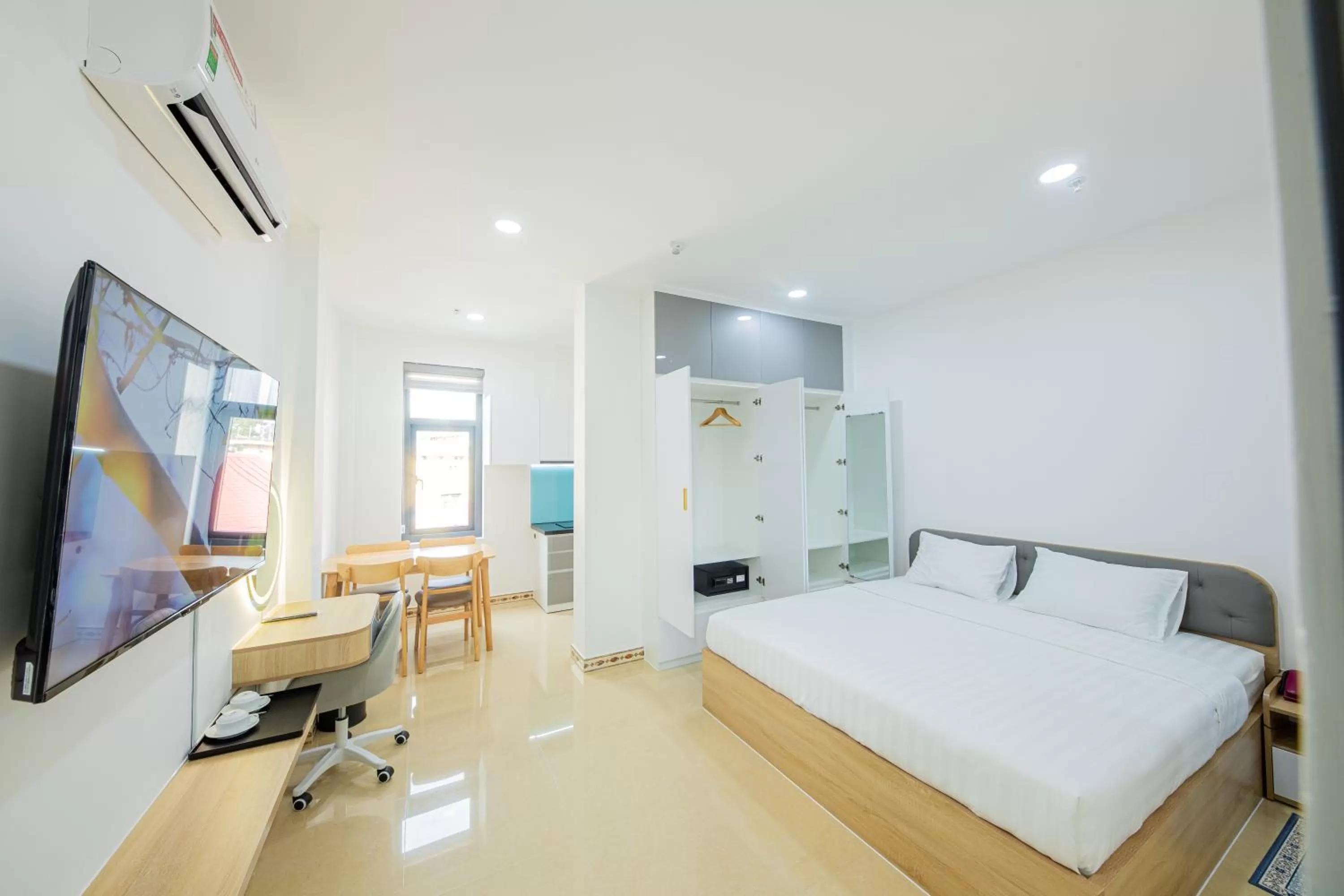Bed in Chanh Huy Apartments & Hotel