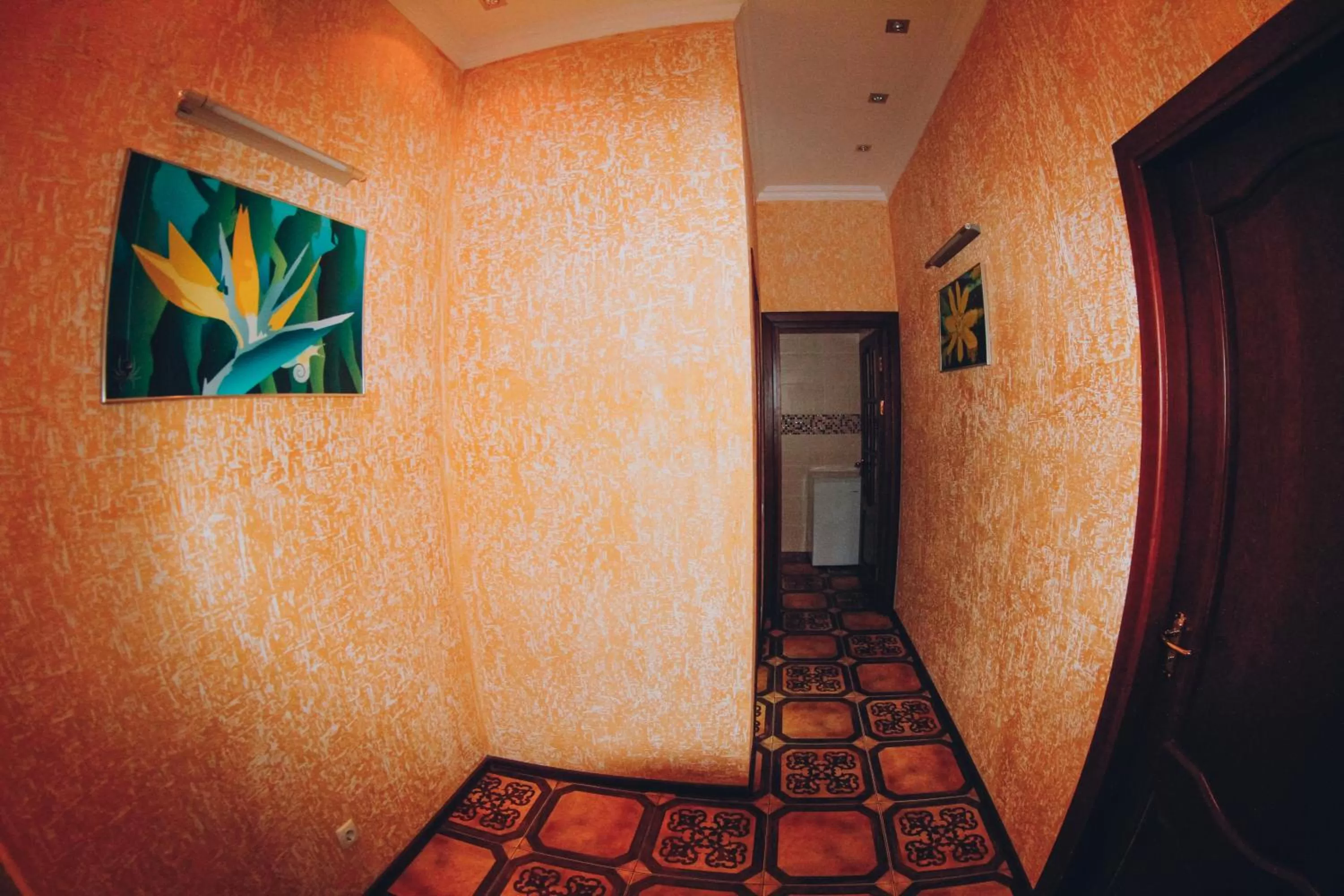 Decorative detail in Armon Apart Hotel