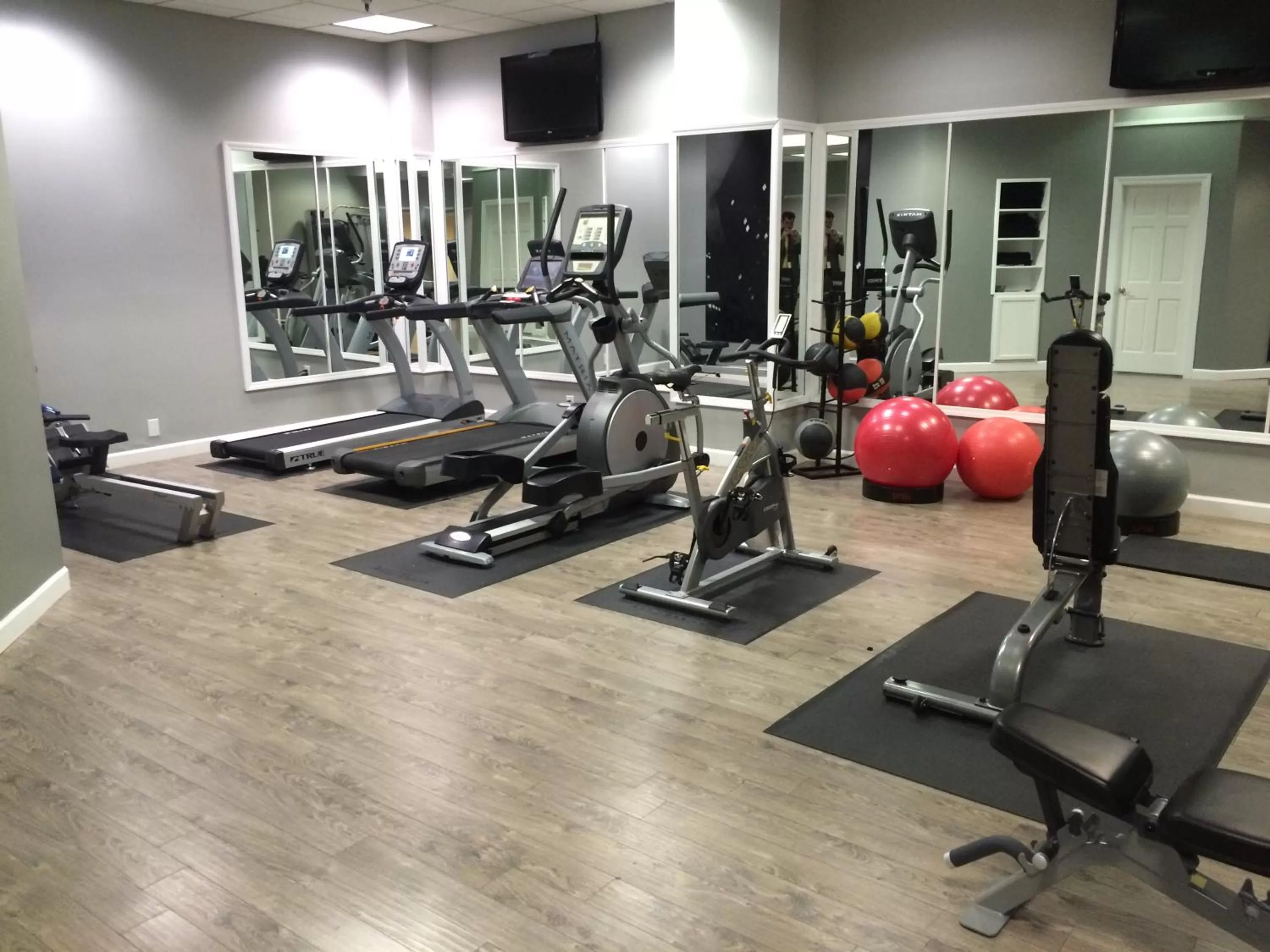 Fitness centre/facilities in Hotel Deco