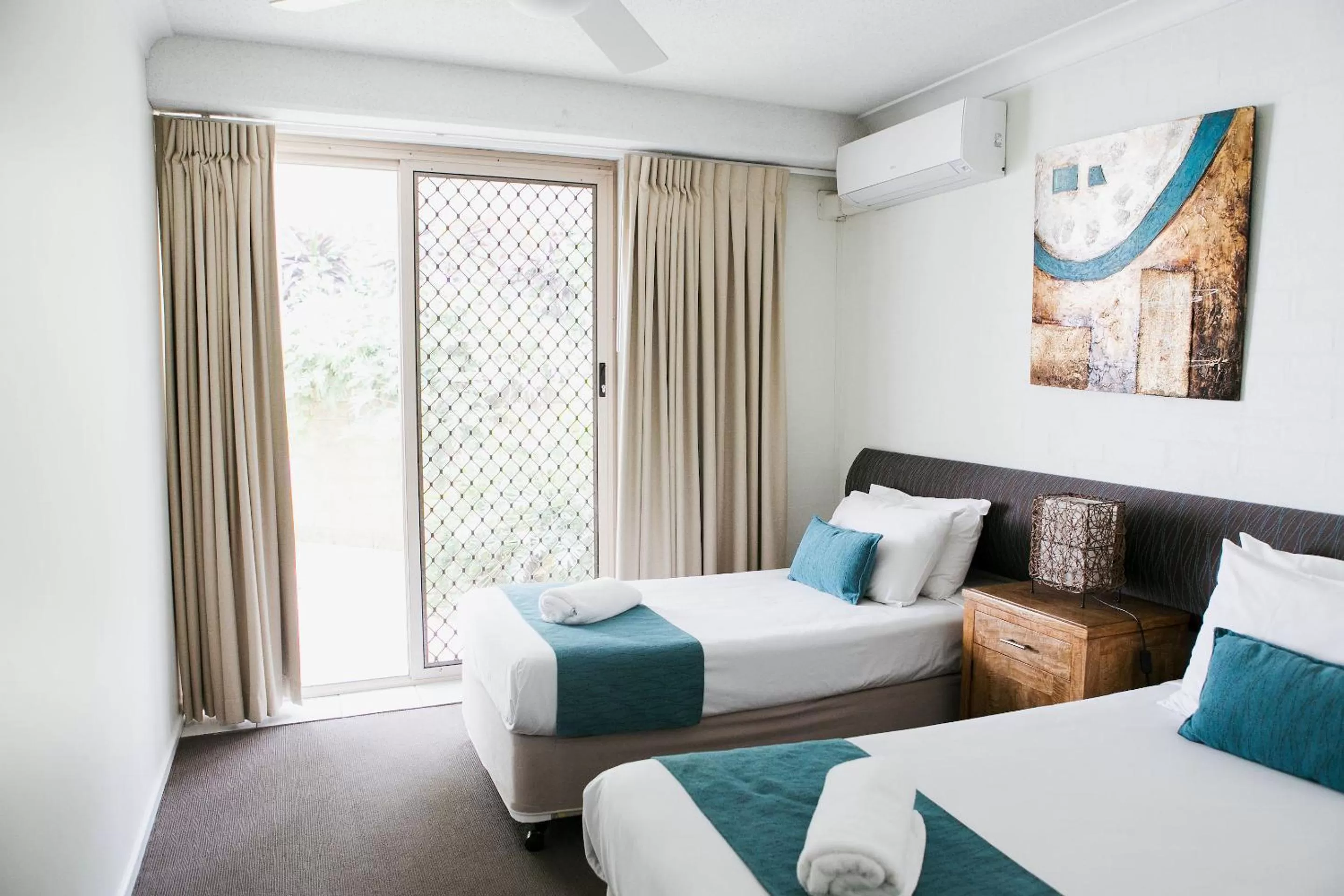 Bedroom, Bed in Osprey Apartments