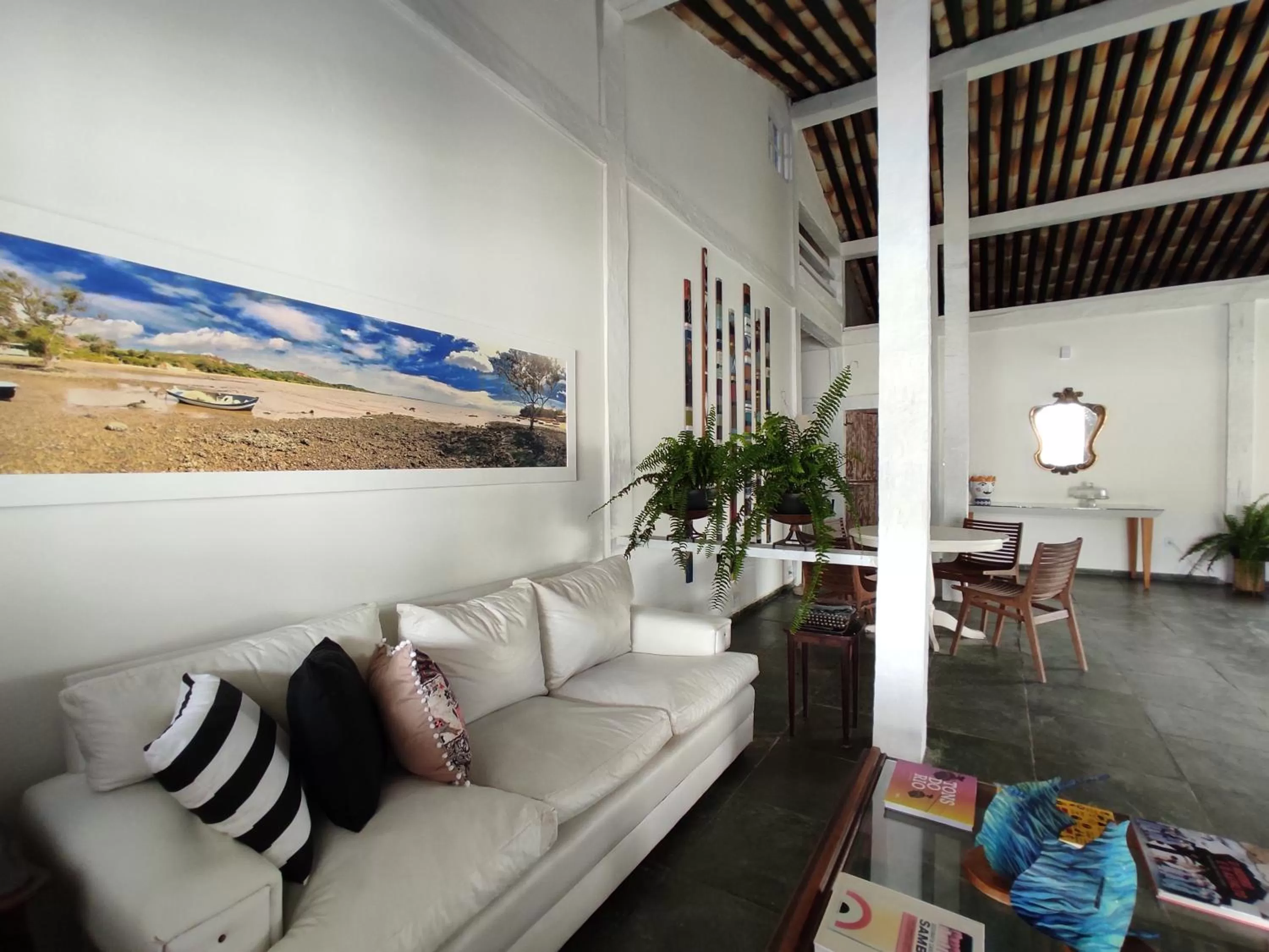 Seating Area in Pousada Manaaki