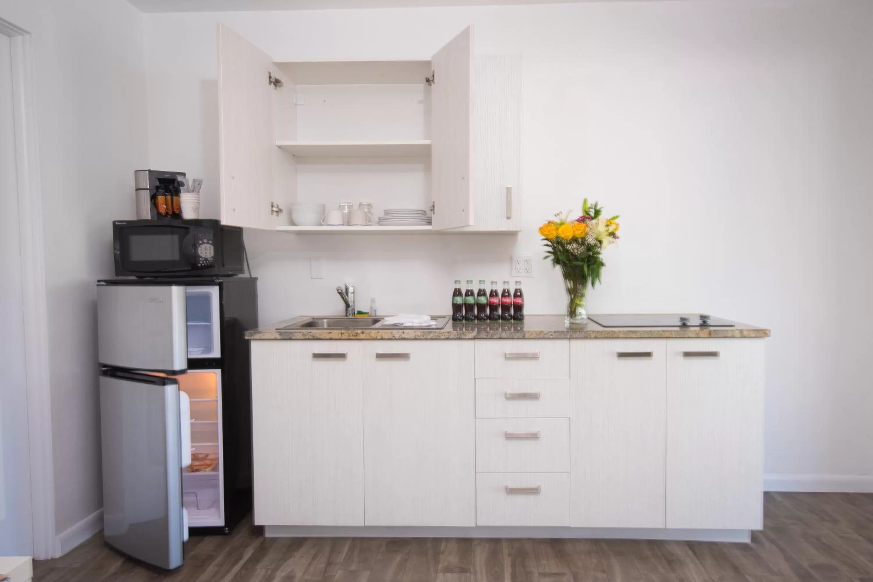 Kitchen or kitchenette in Regency Inn & Suites Sarasota