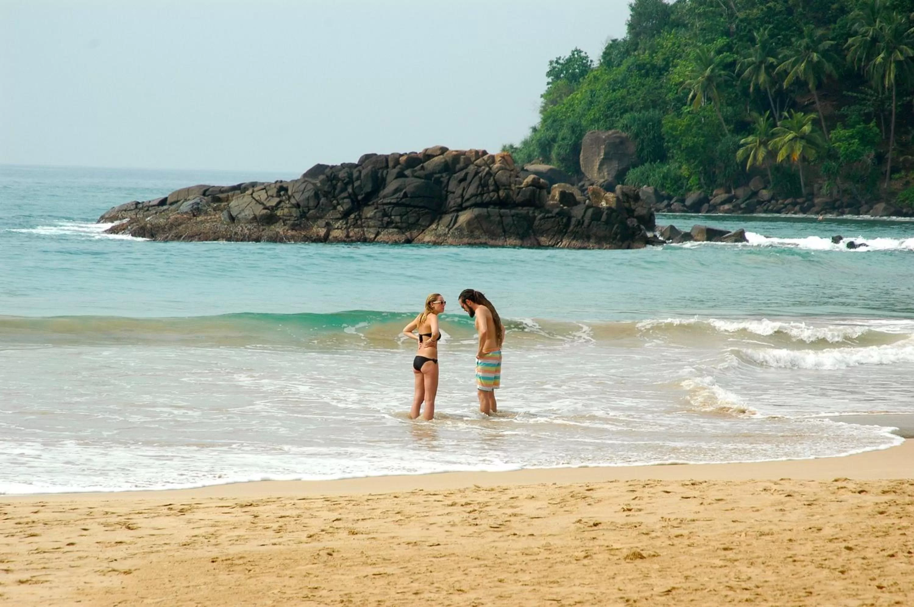 People, Beach in Jumera Villa Mirissa