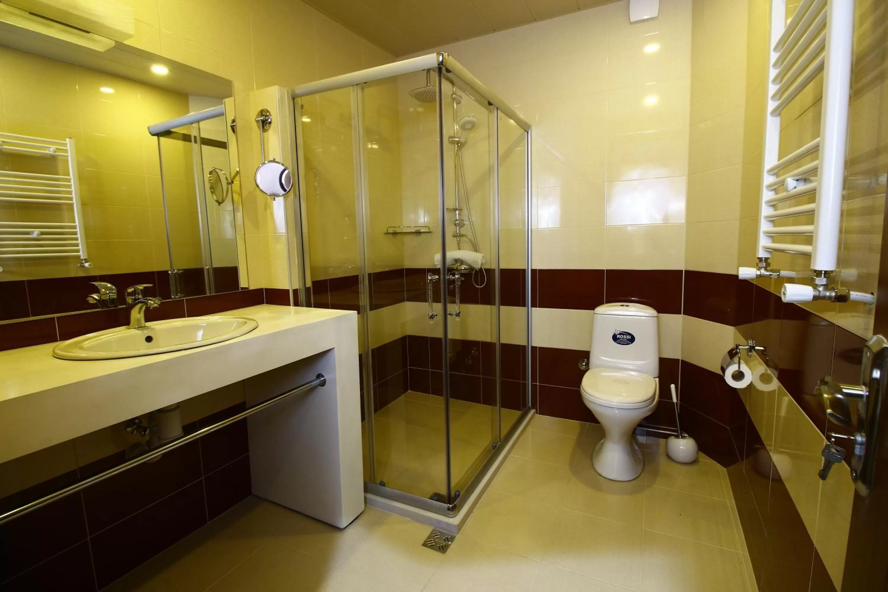 Bathroom in Sani Hotel