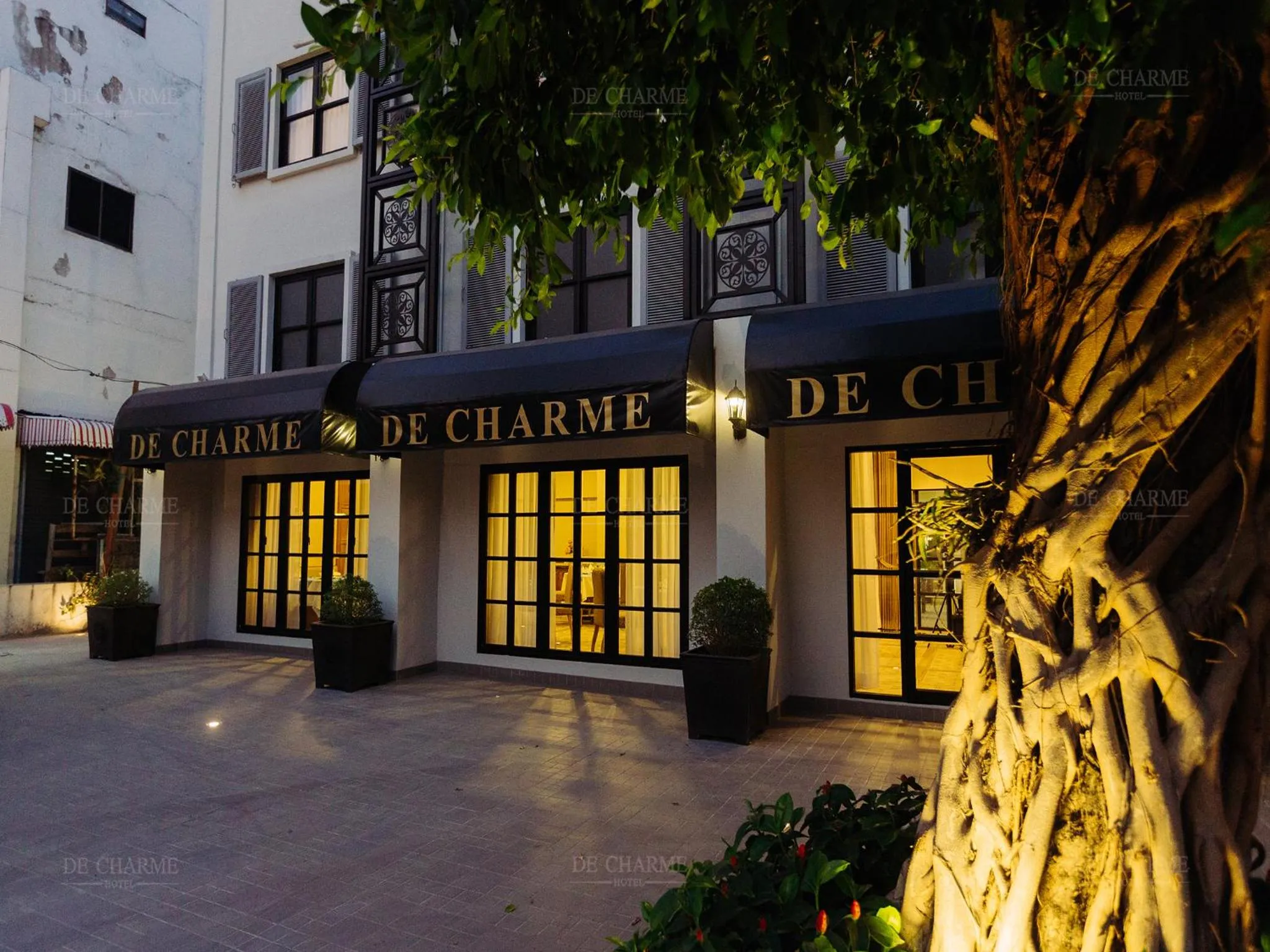 Off site in Decharme Hotel