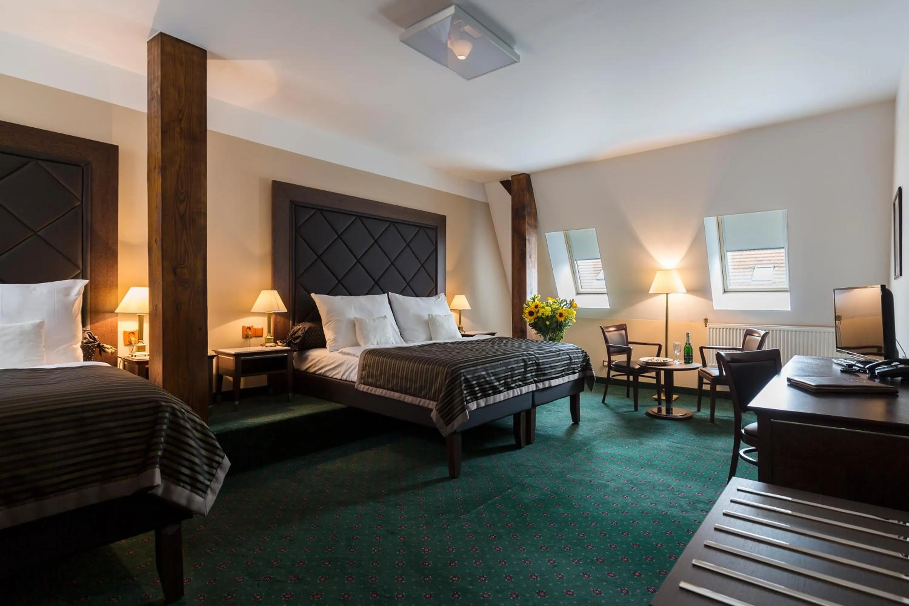 Bed in Hotel William