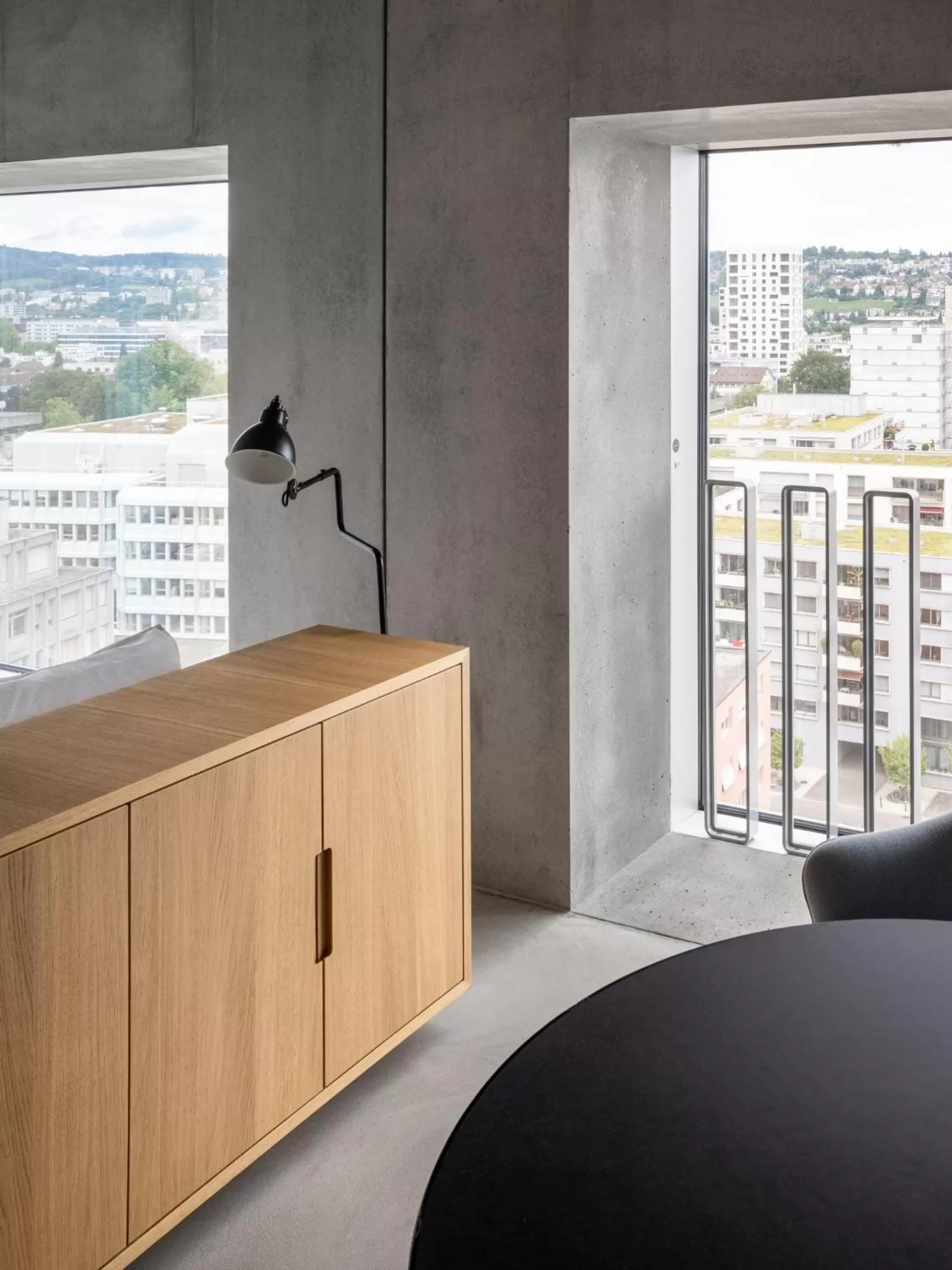 City view, Bed in Placid Hotel Design & Lifestyle Zurich