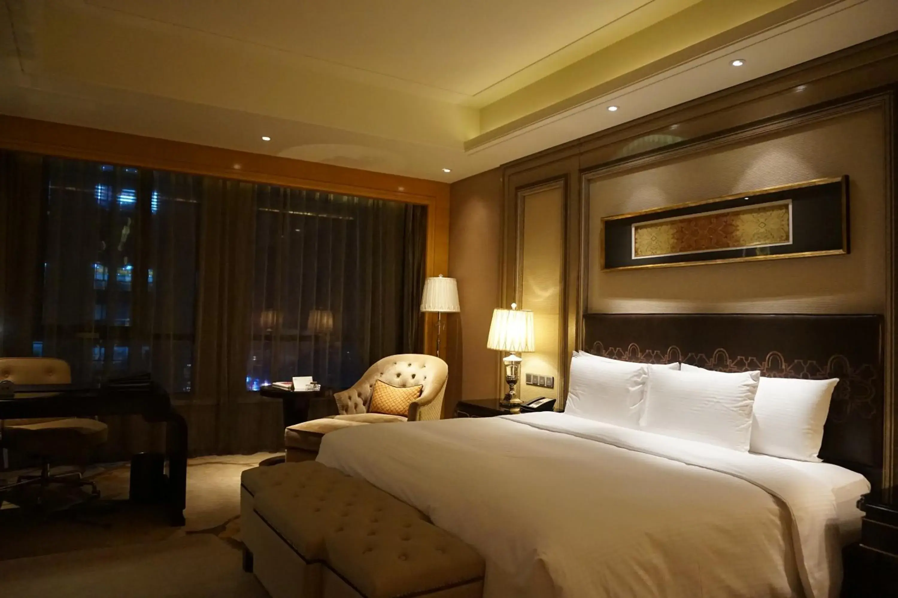 Executive King Room in Wanda Realm Harbin Hotel Executive King Room in Wanda Realm Harbin Hotel