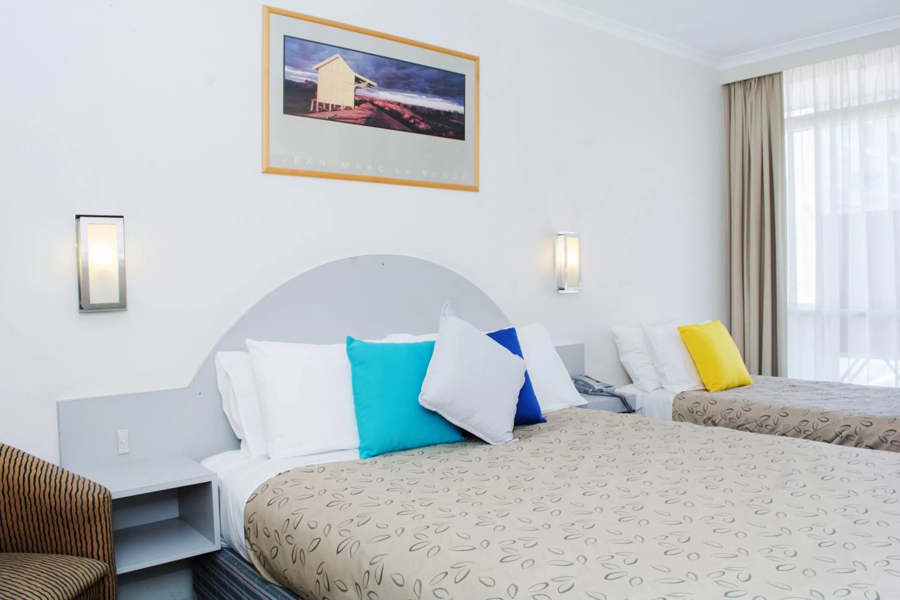 Bedroom, Bed in Alexander Motor Inn