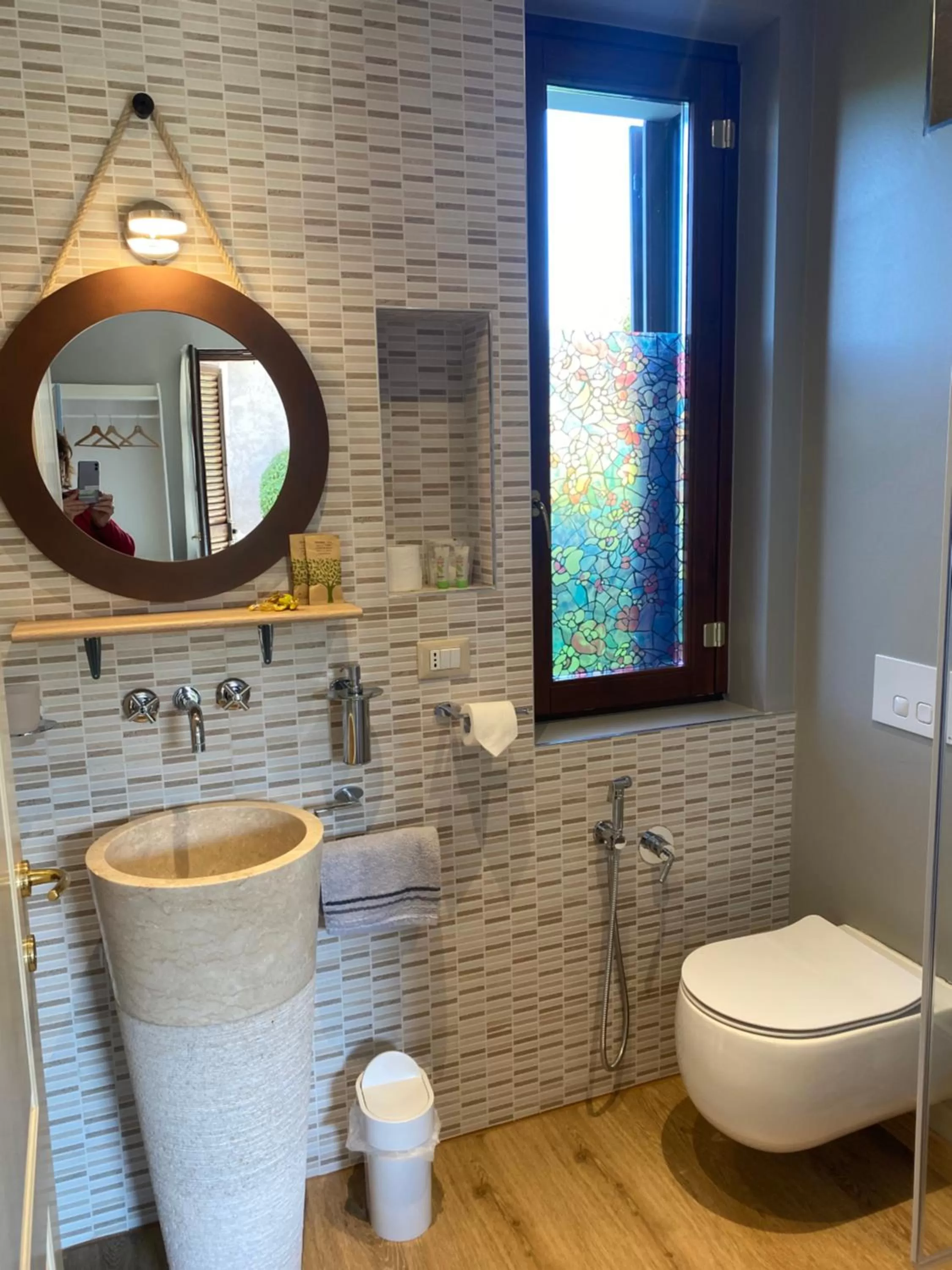 Bathroom in La Casa Di Campagna Sul Garda