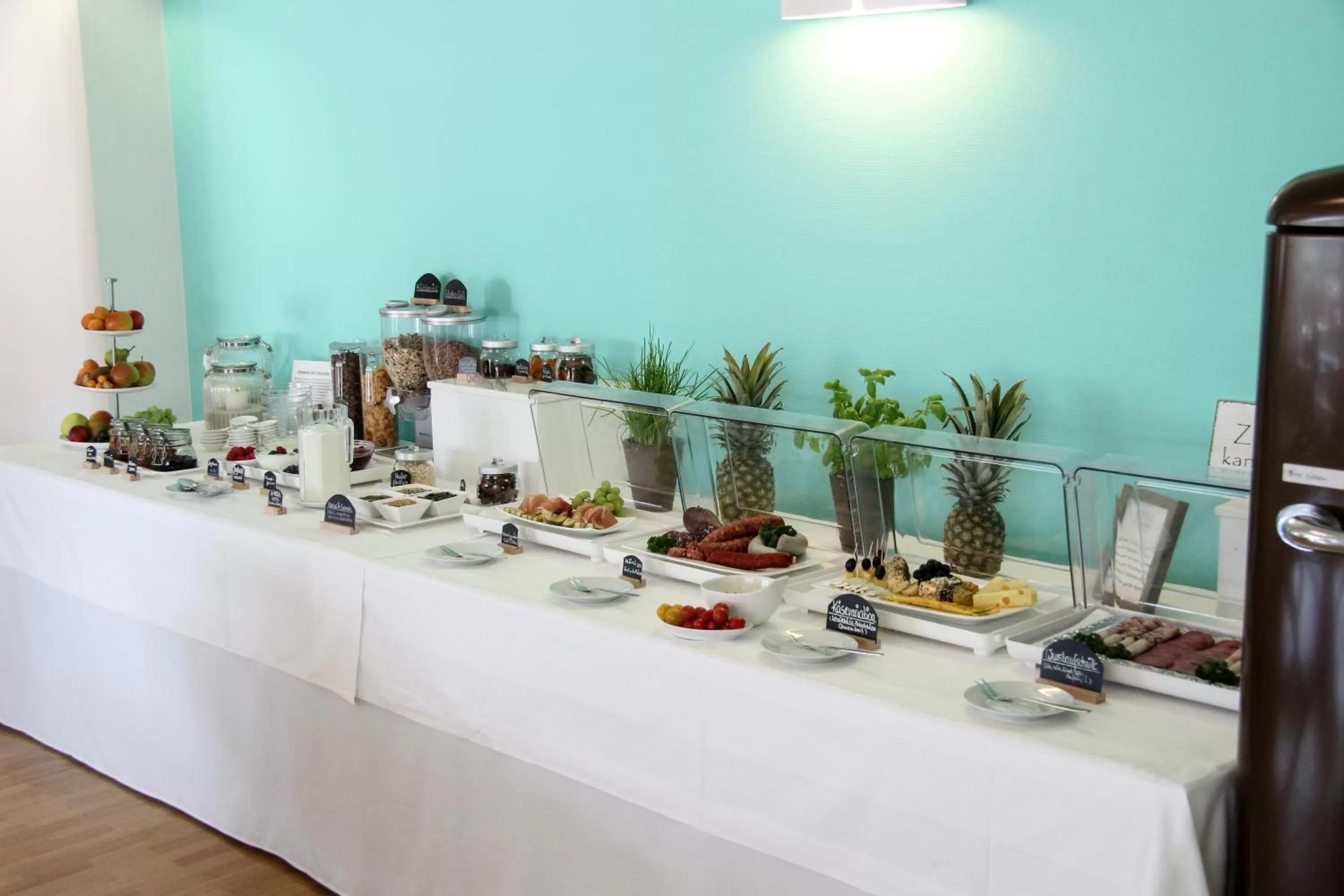 Food and drinks in Schlossberghotel Greiz