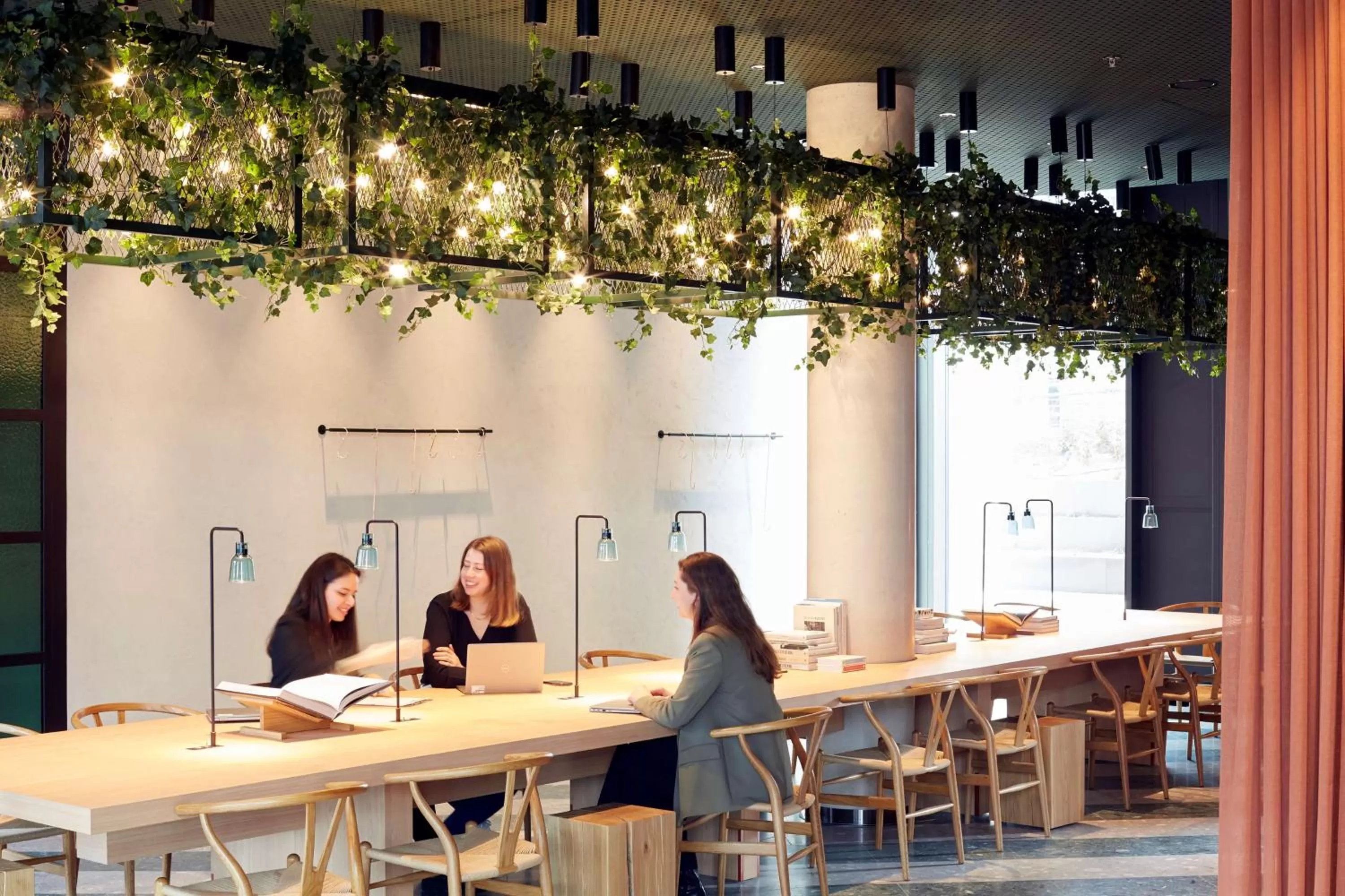 Lobby or reception in Scandic Frankfurt Hafenpark