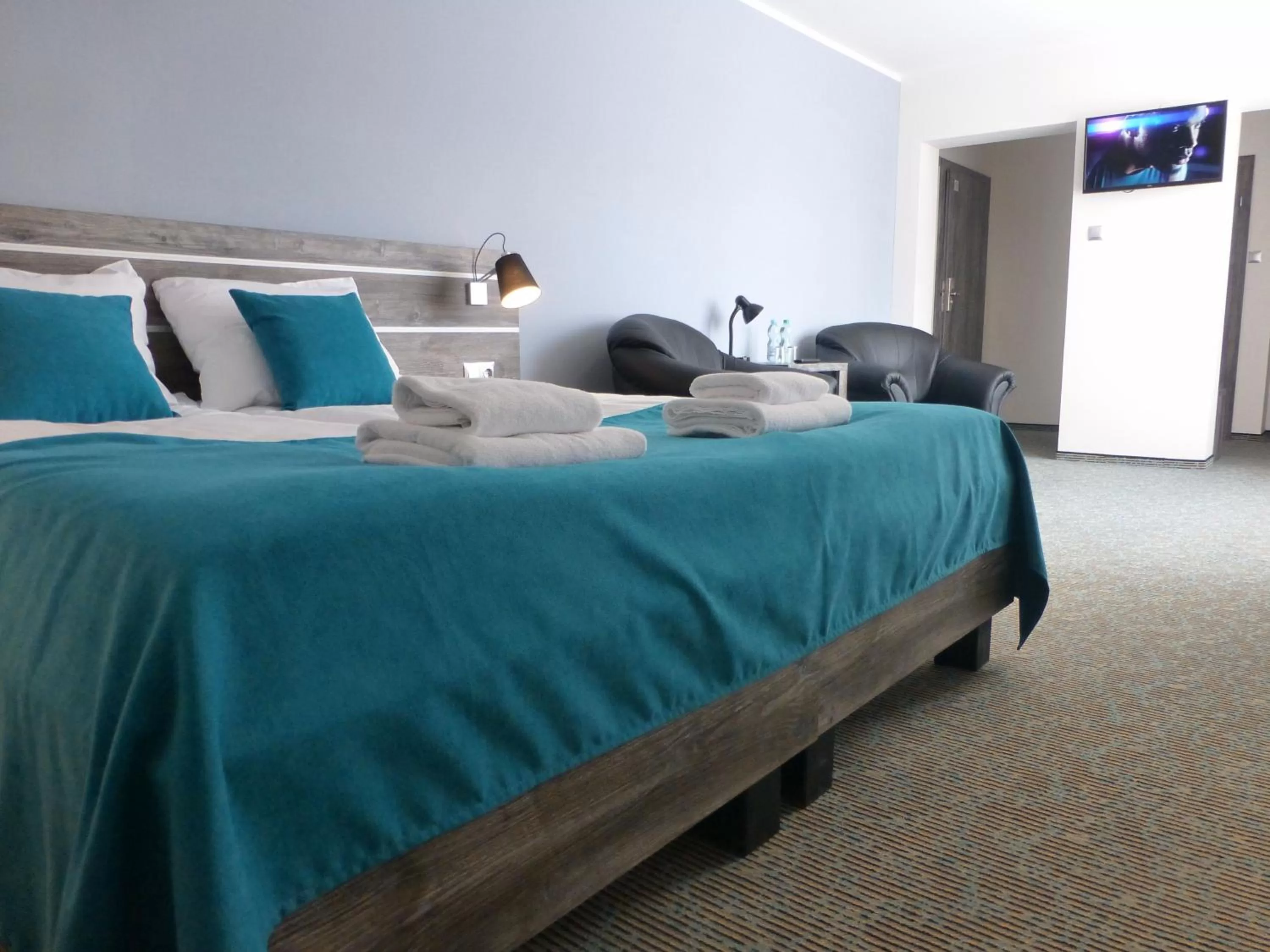 Photo of the whole room, Bed in Hotel Giżycko