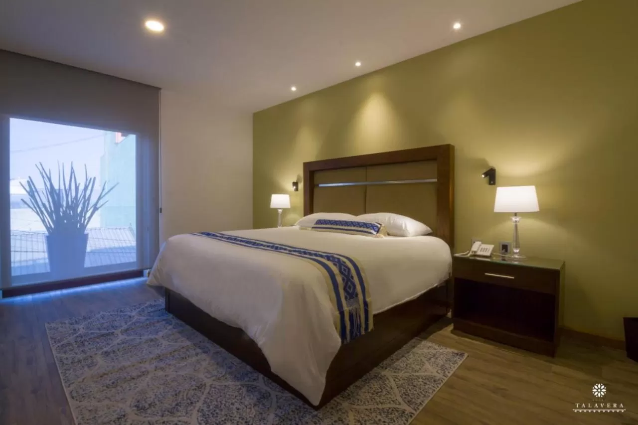 Photo of the whole room, Bed in Hotel Talavera Teziutlan
