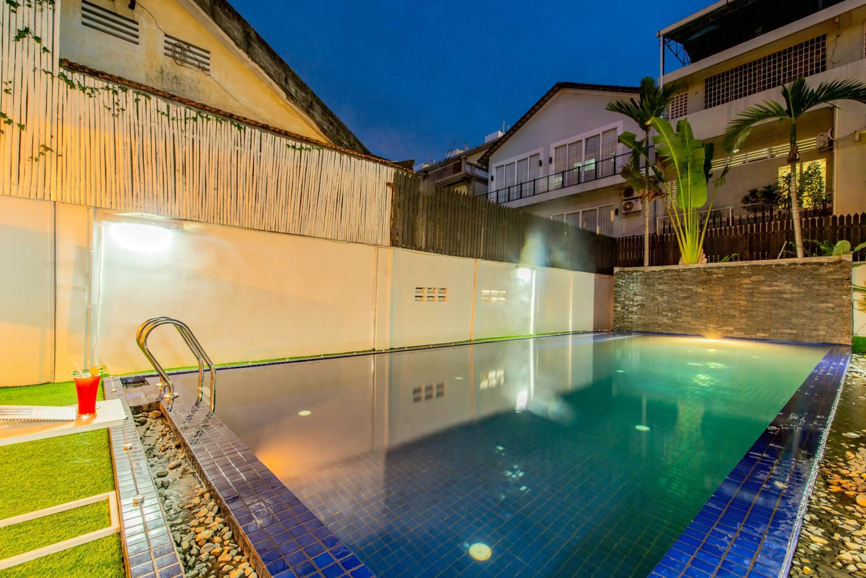 Pool view in Angkor Panoramic Boutique Hotel