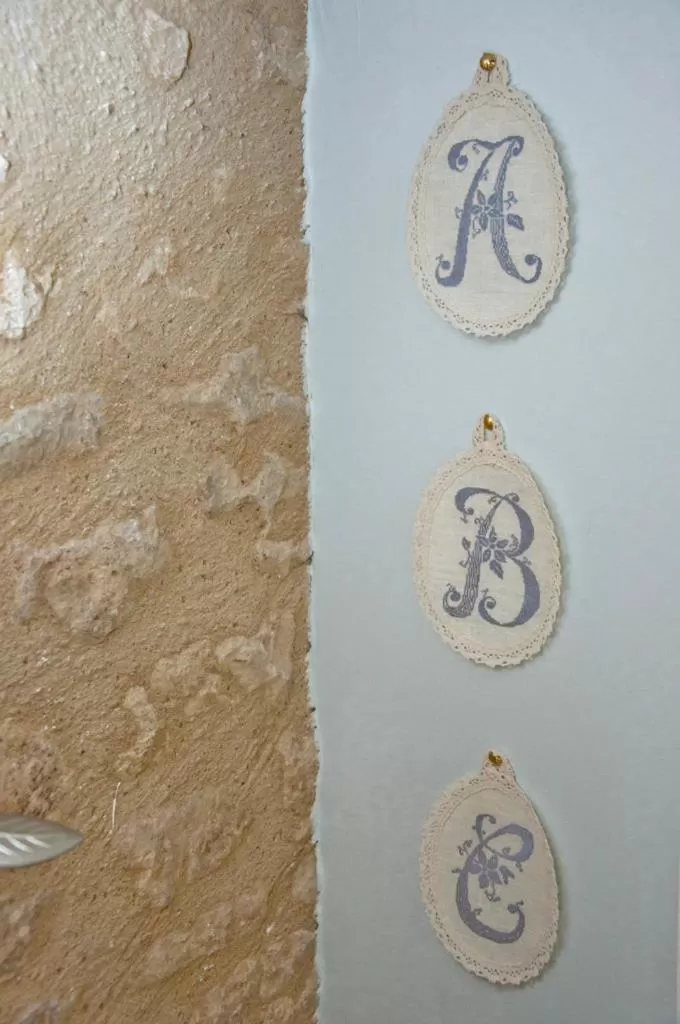 Decorative detail in Chambres d'Hôtes Le Tilleul