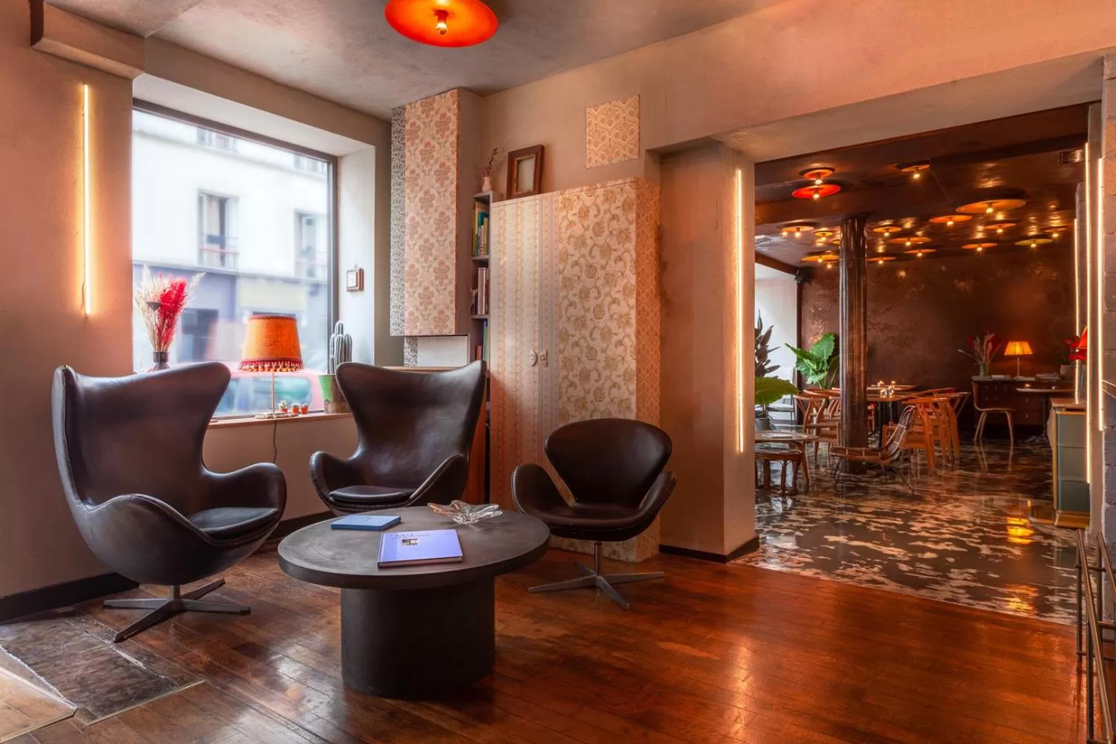 Lobby or reception in Hôtel La Nouvelle République & Hammam