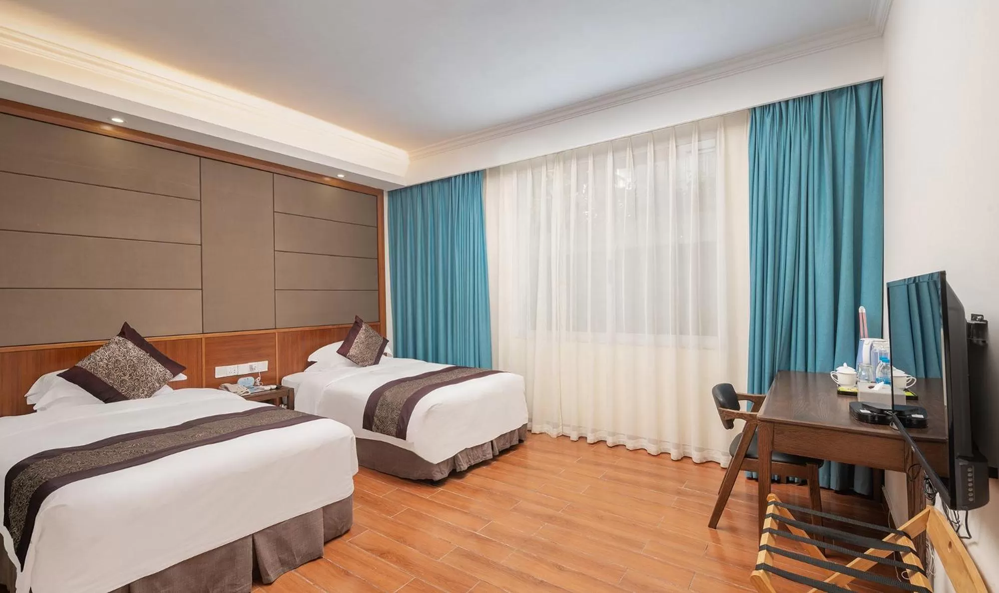 Bedroom, Bed in Sanya South China Hotel