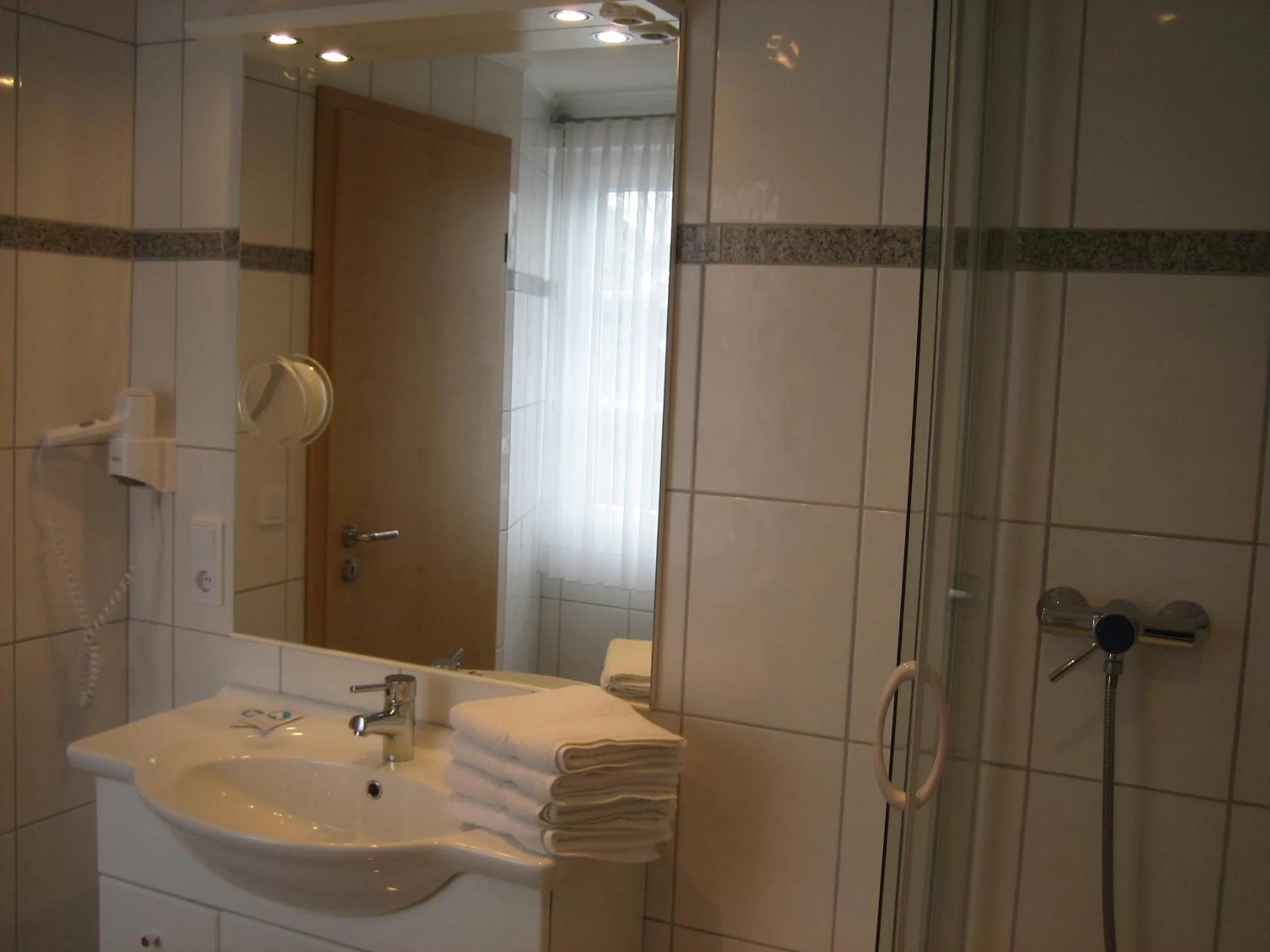 Bathroom in Hotel Lindenhof