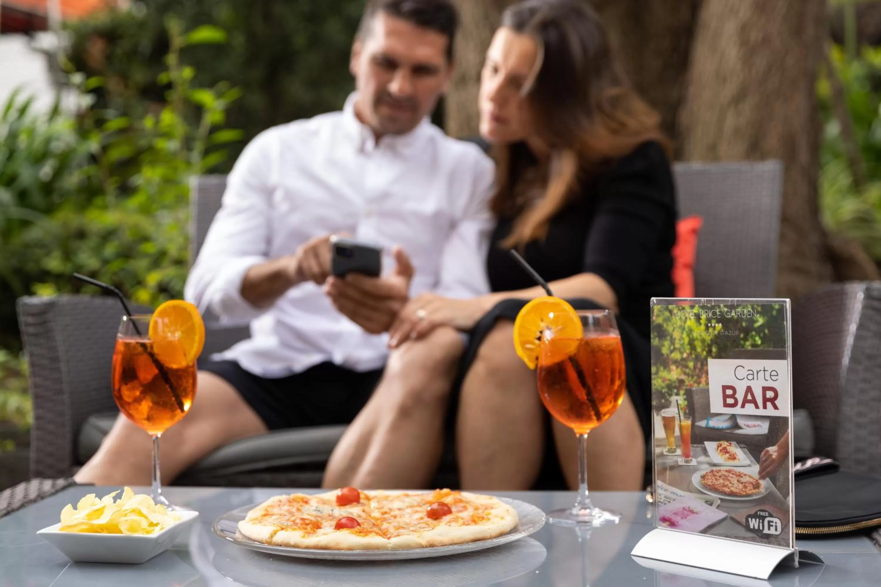 Restaurant/places to eat in Best Western Plus Hôtel Brice Garden Nice