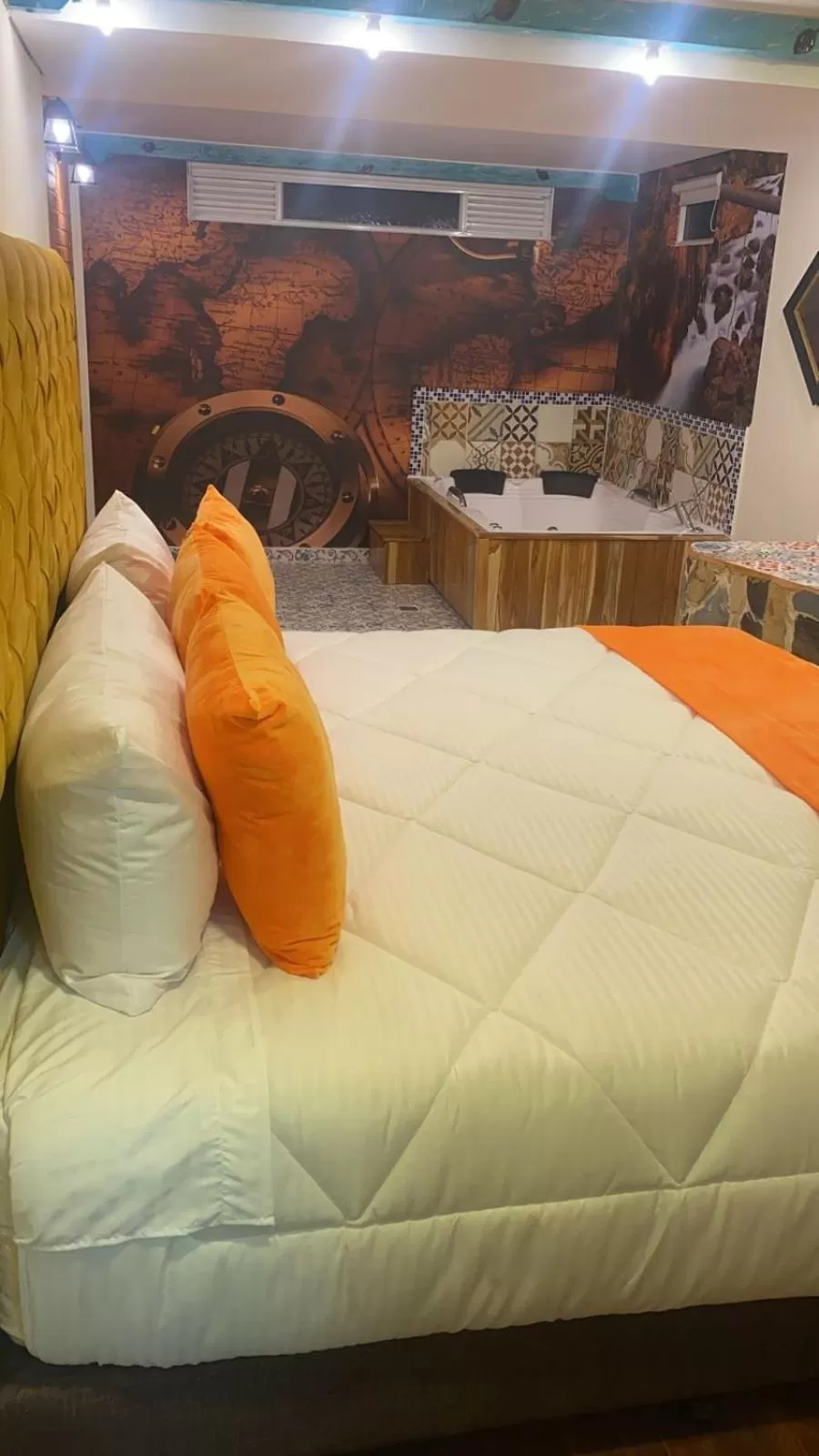 Bed in Hotel Casa Antigua