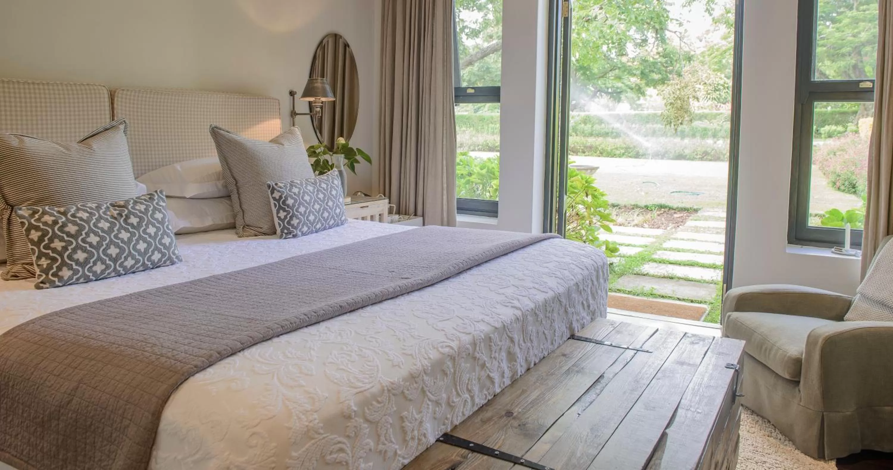 Bed in Torburnlea Homestead Luxury Accommodation