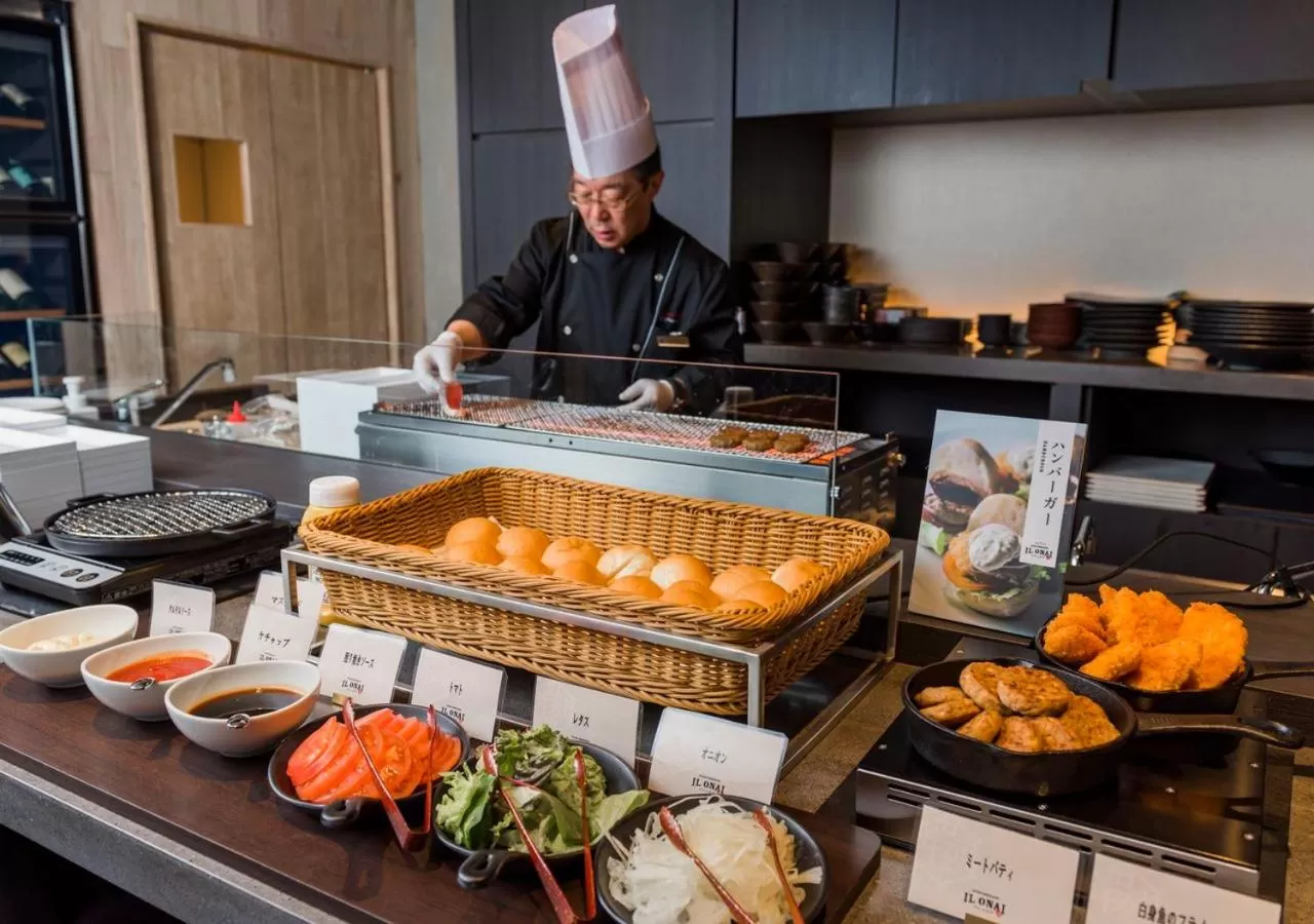 Buffet breakfast in Hotel Sonia Otaru