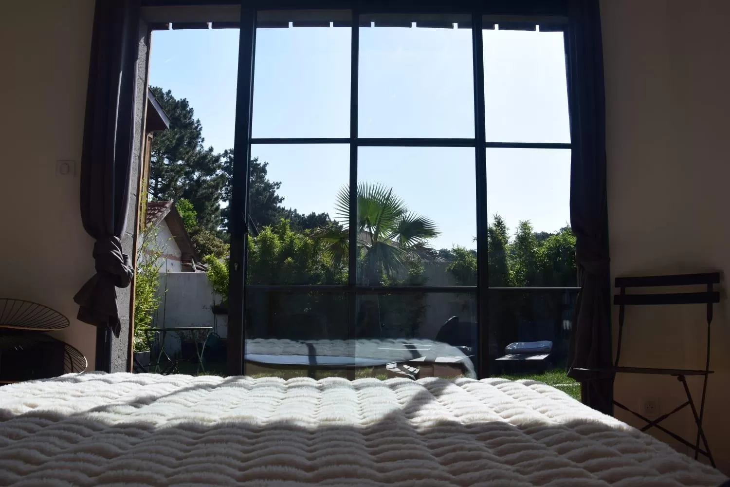 Bed in Chambre d’hôte indépendante