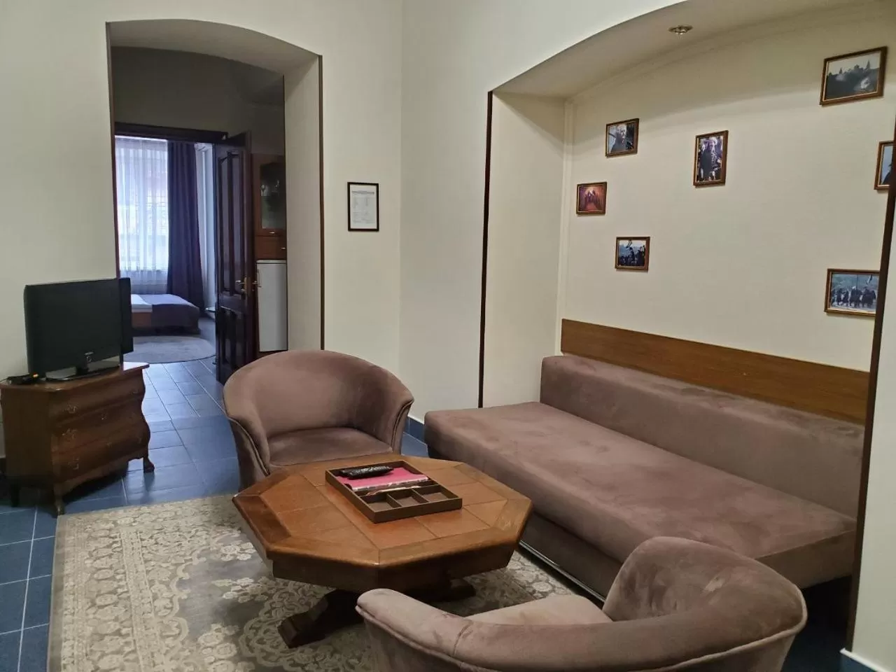 Living room, Seating Area in Hetman Hotel