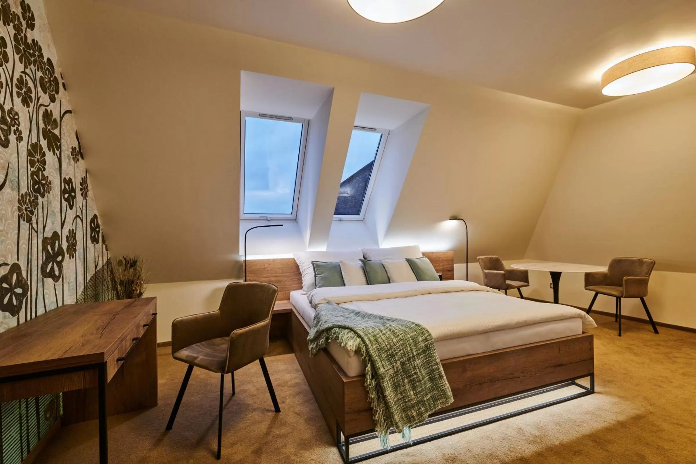 Bed in Hotel Alfréd a Hermína