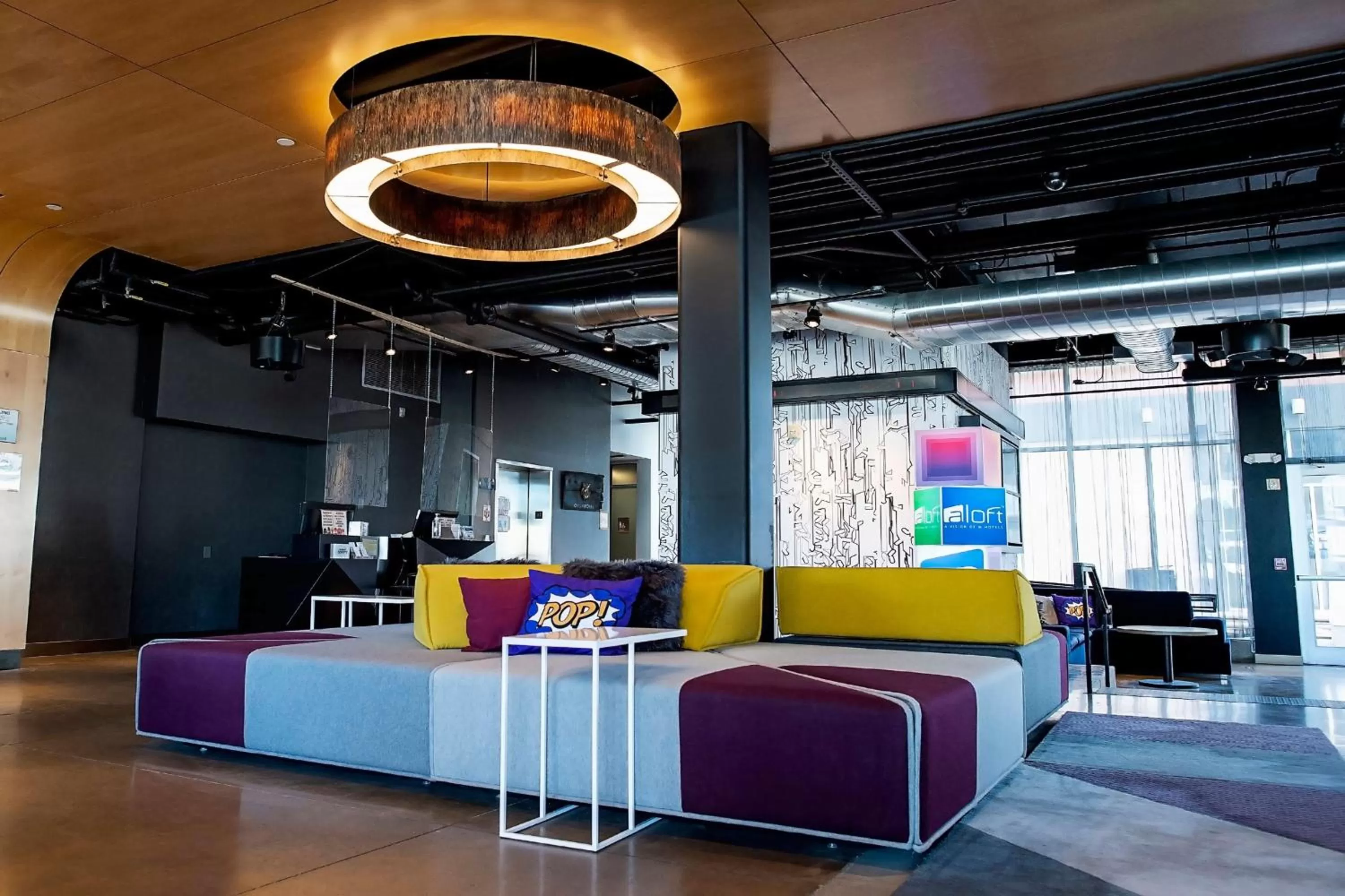 Lobby or reception in Aloft Tulsa