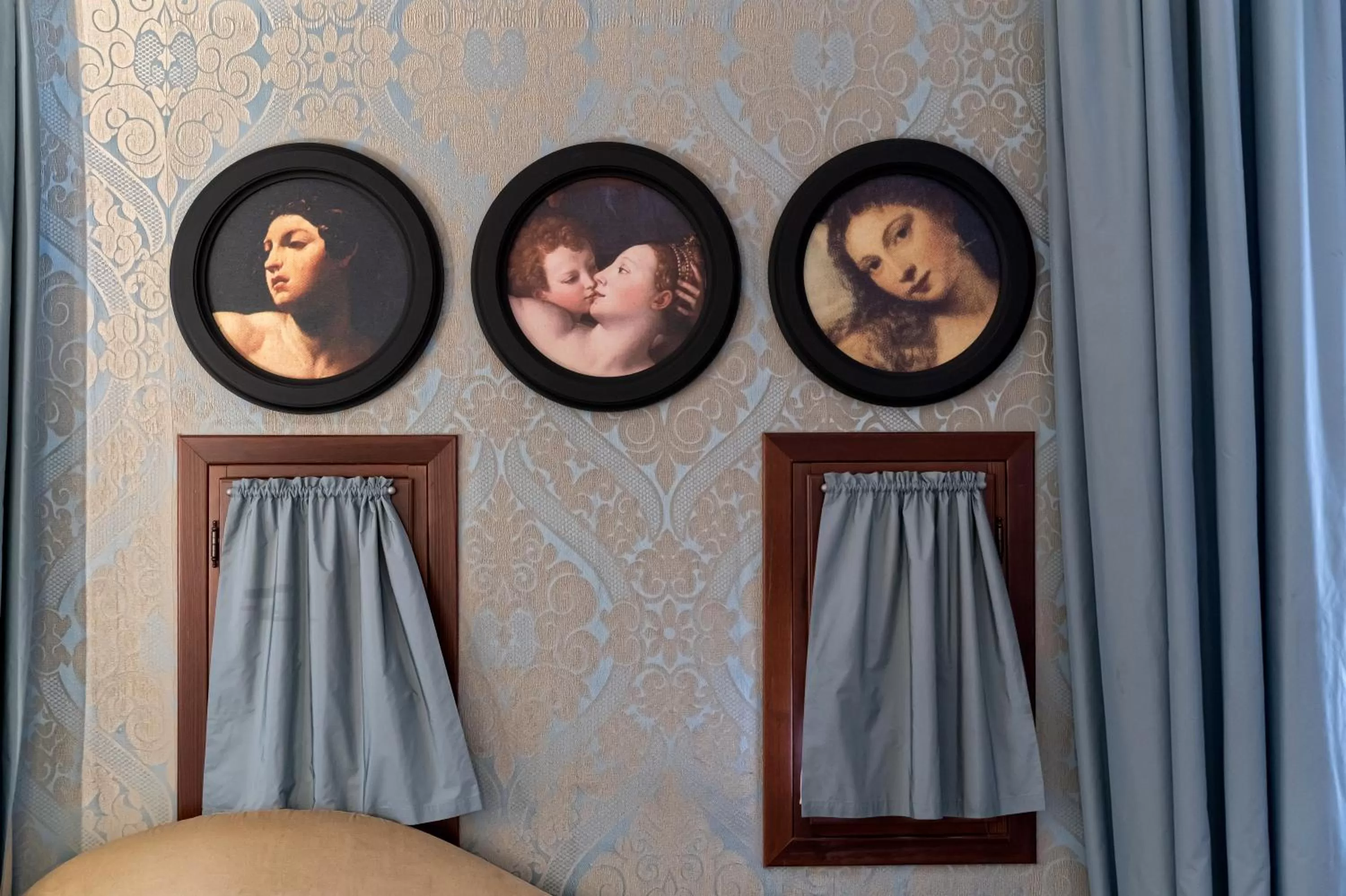 Decorative detail in Hotel Palazzetto Madonna