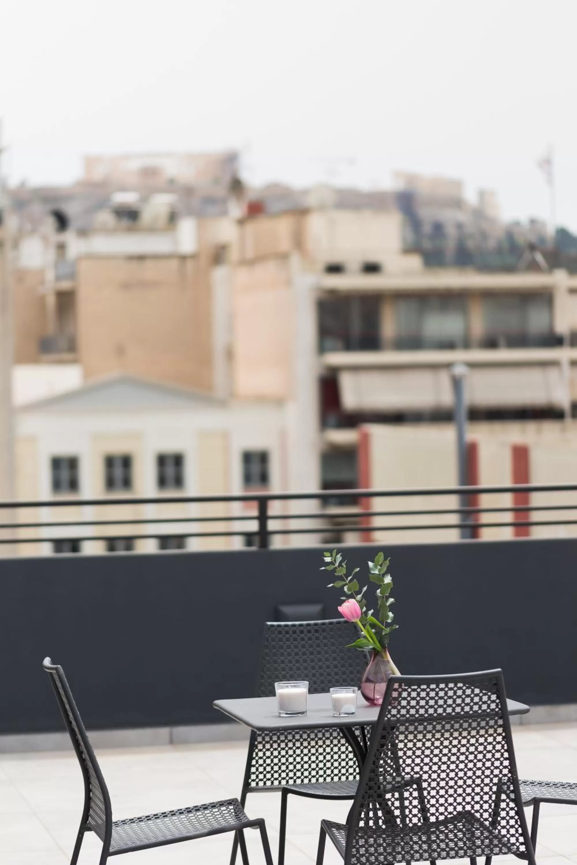 Balcony/Terrace in Athenian Central Apartments
