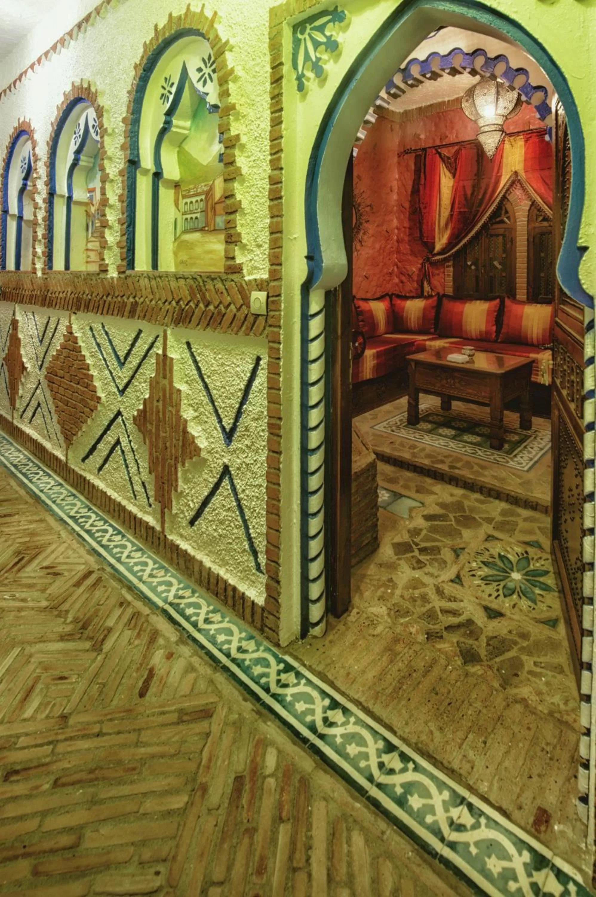 Lounge or bar in Résidence Hoteliére Chez Aziz