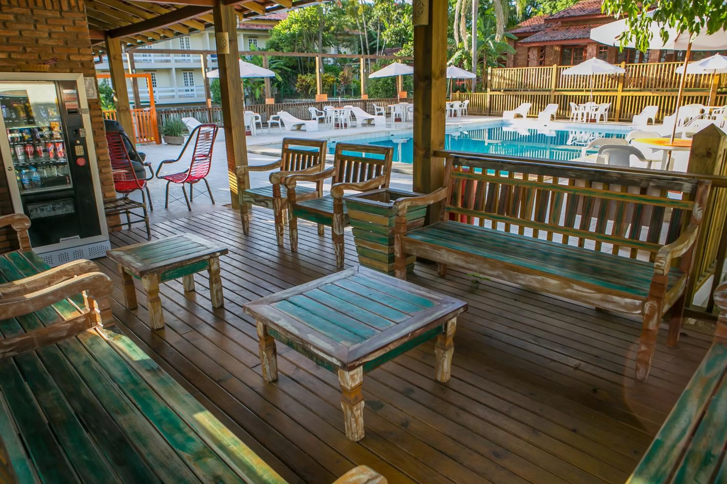 Swimming pool in Hotel São Sebastião da Praia