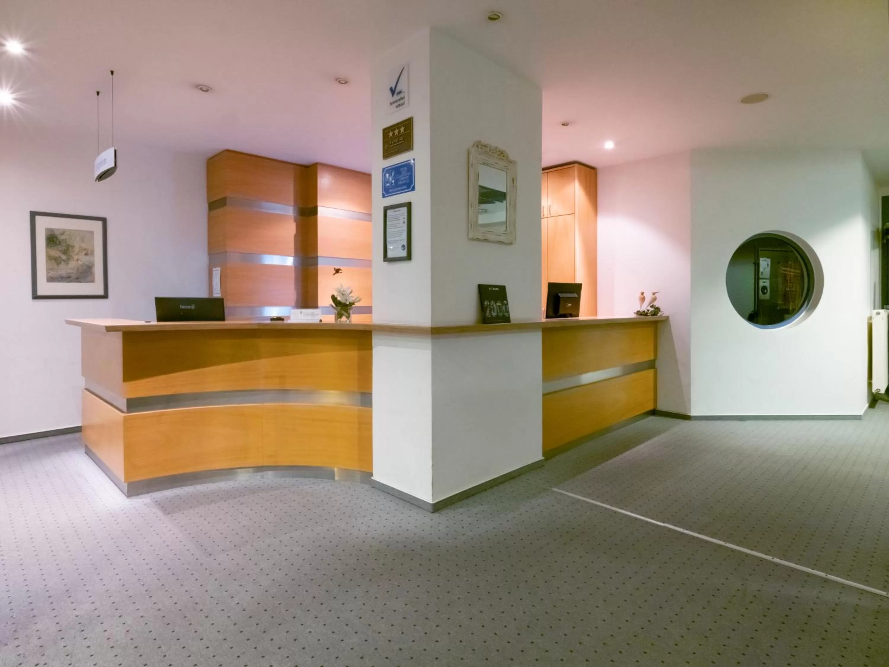 Lobby or reception in Hotel am Stadtpark