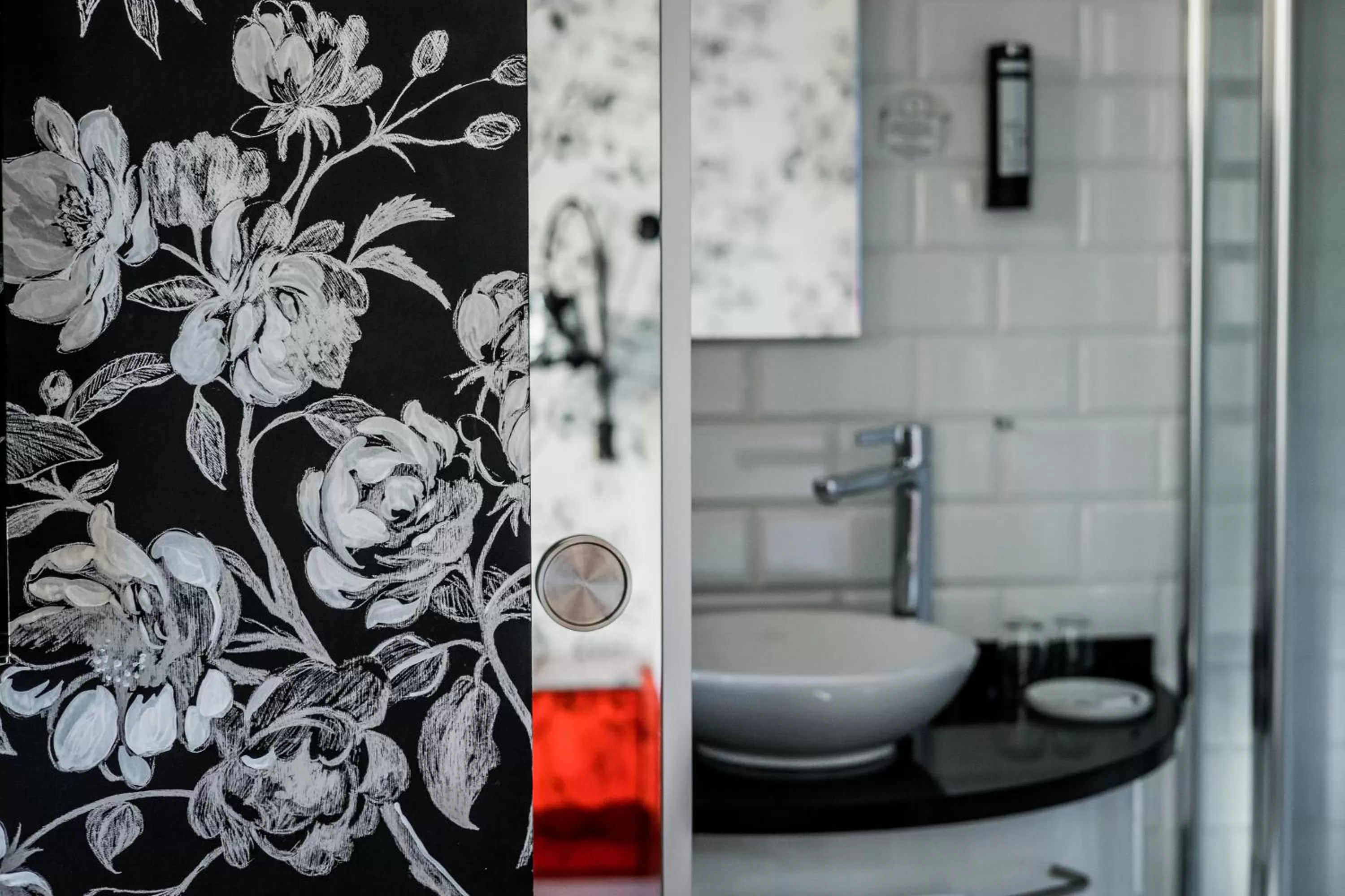 Bathroom in Romantikhotel Rebstock art & design