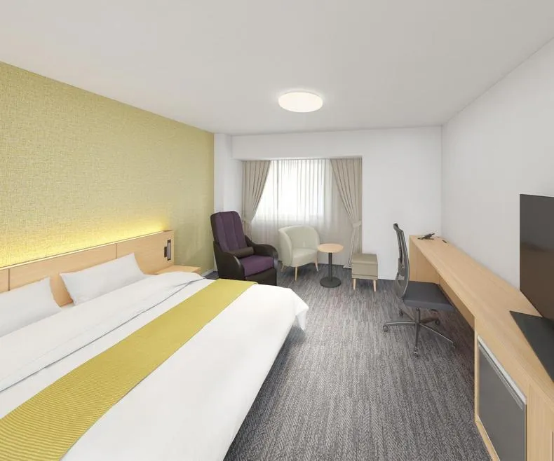 Moderate Double Room - Non-Smoking  in Daiwa Roynet Hotel Wakayama Castle