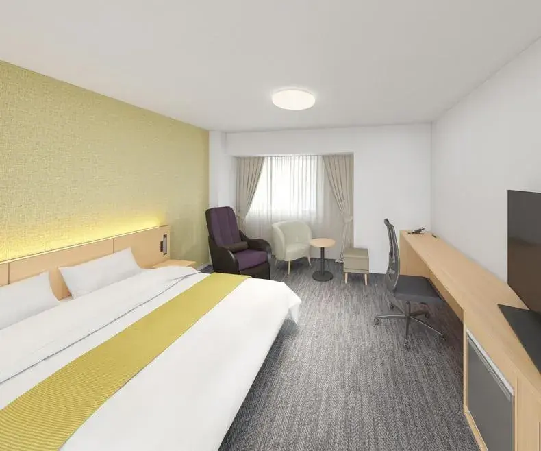 Moderate Double Room - Non-Smoking in Daiwa Roynet Hotel Wakayama Castle Moderate Double Room - Non-Smoking in Daiwa Roynet Hotel Wakayama Castle