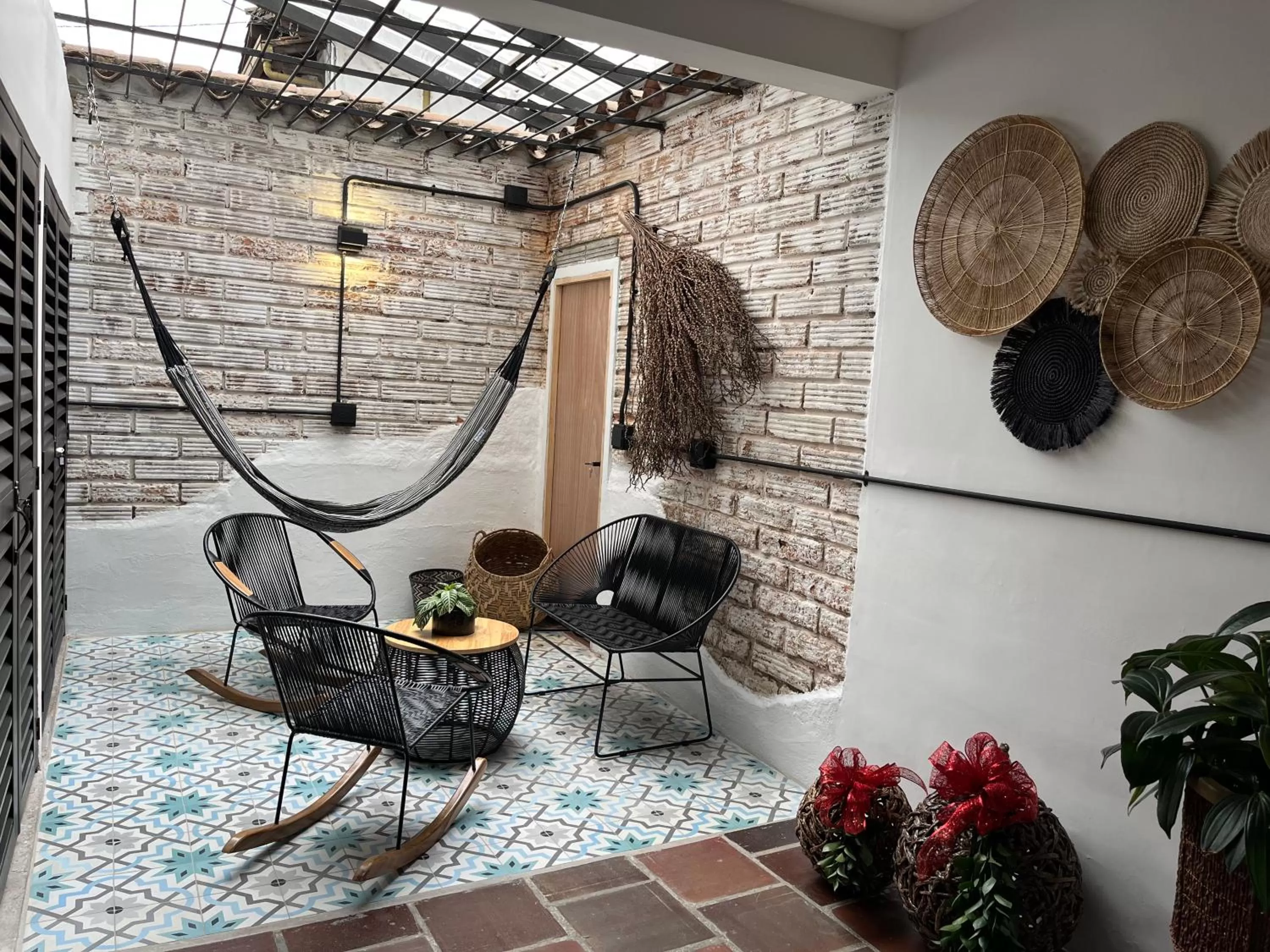 Patio, Seating Area in Casa Medallo
