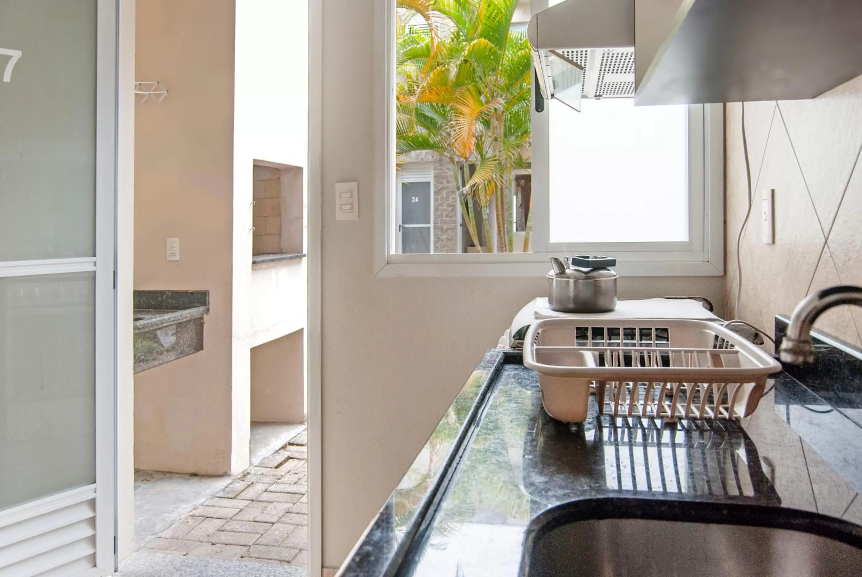 BBQ facilities in Pousada Holiday