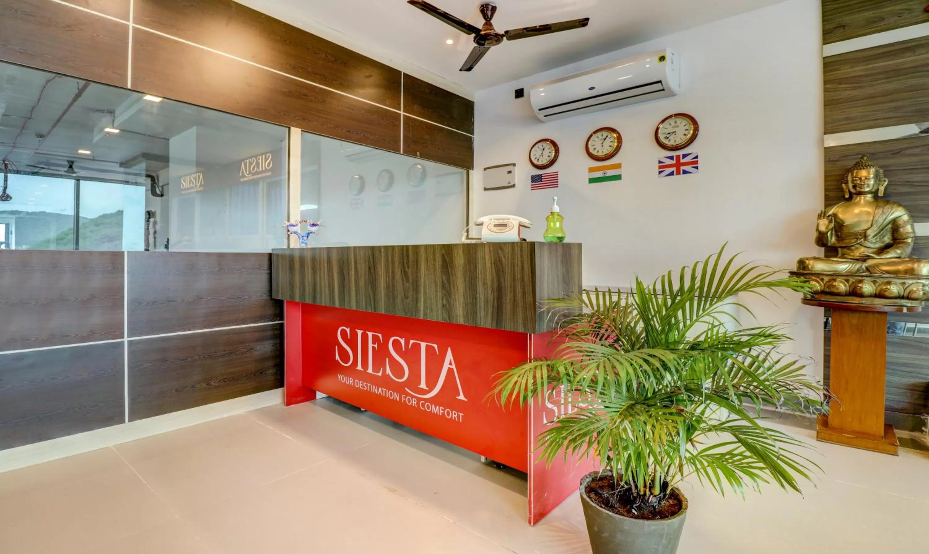 Lobby/Reception in Treebo Trend Siesta Muralinagar