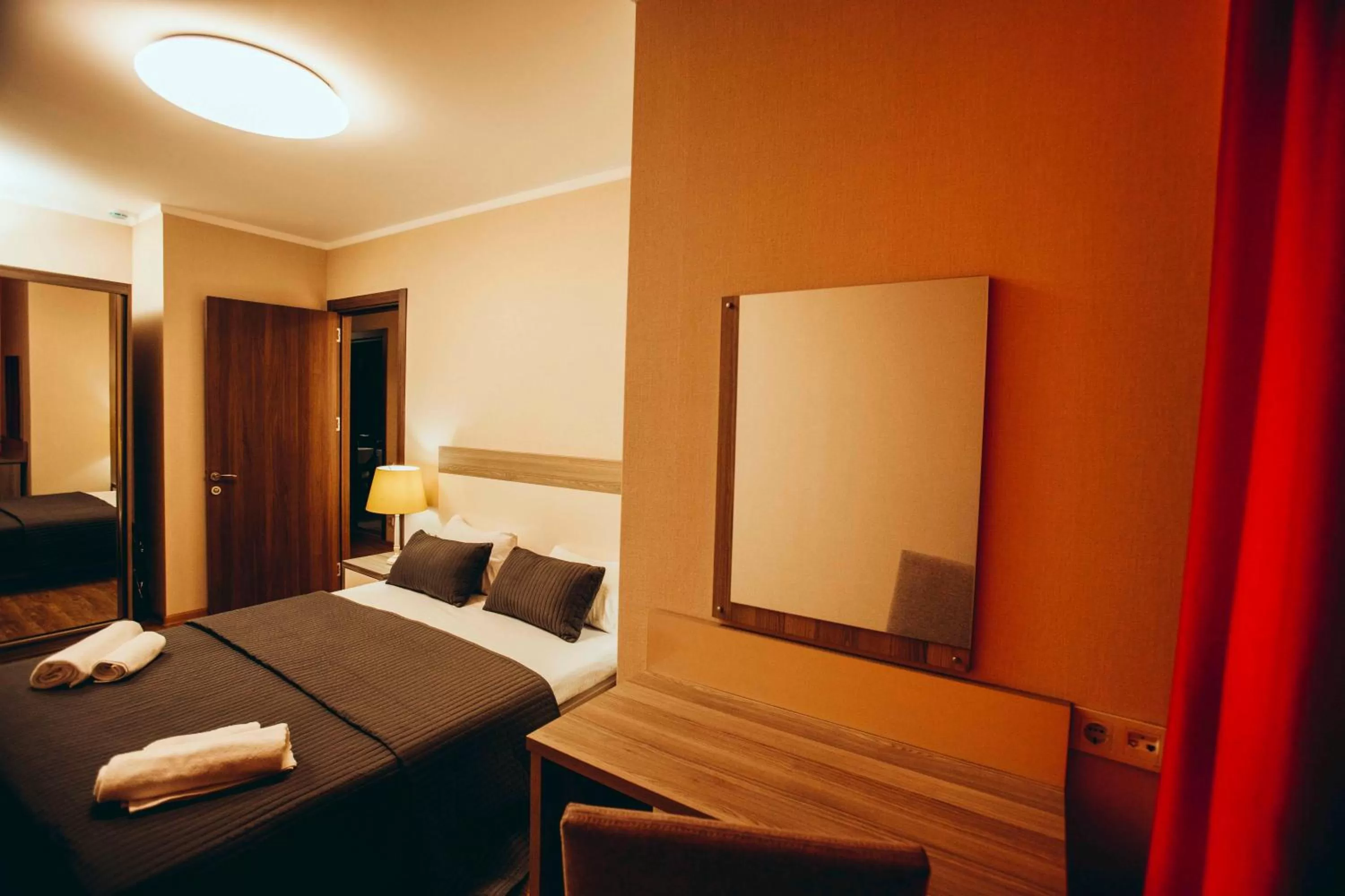 Bedroom, Bed in Aparthotel Holiday Lux Batumi