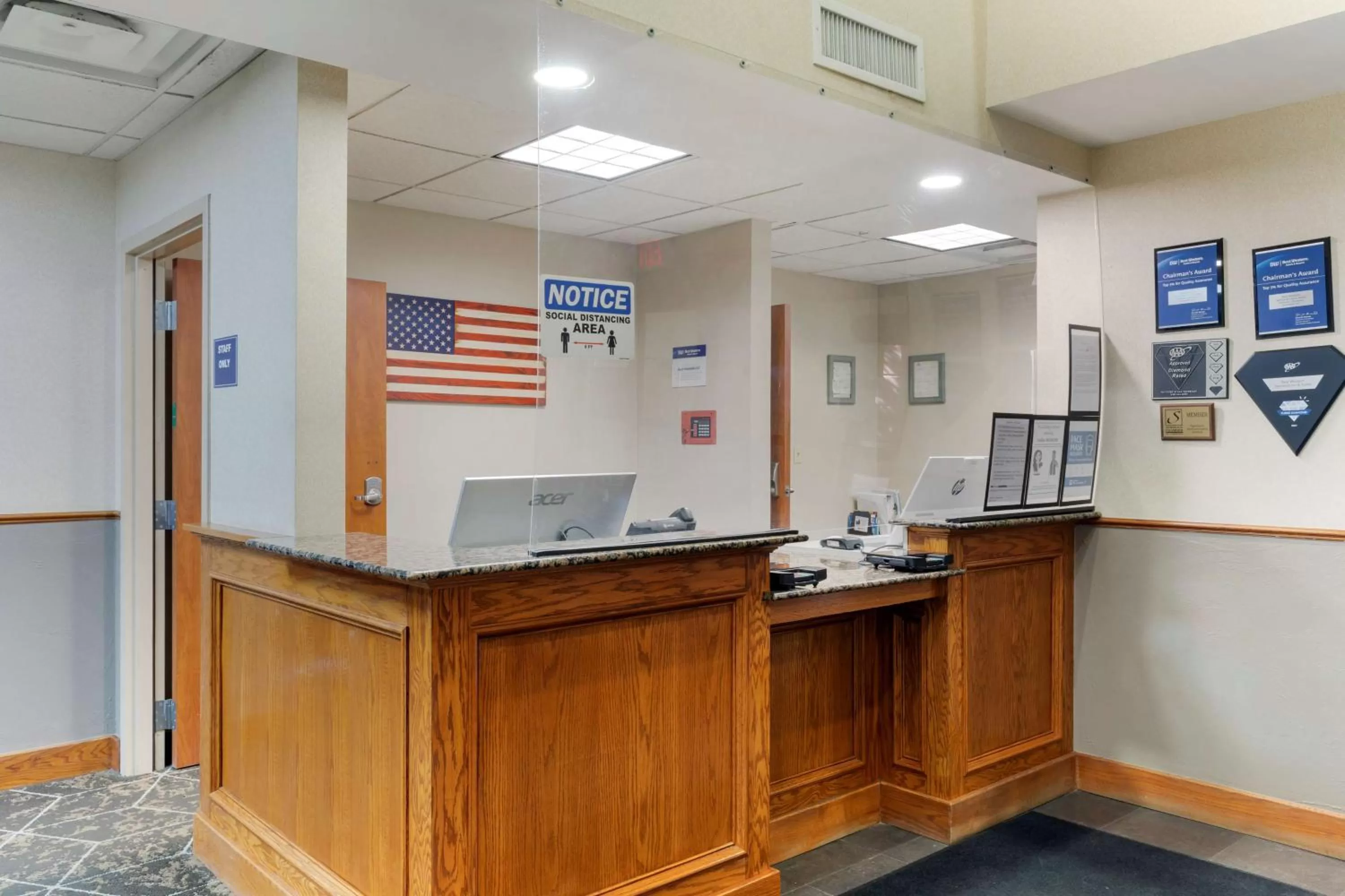 Lobby or reception in Best Western Seminole Inn and Suites