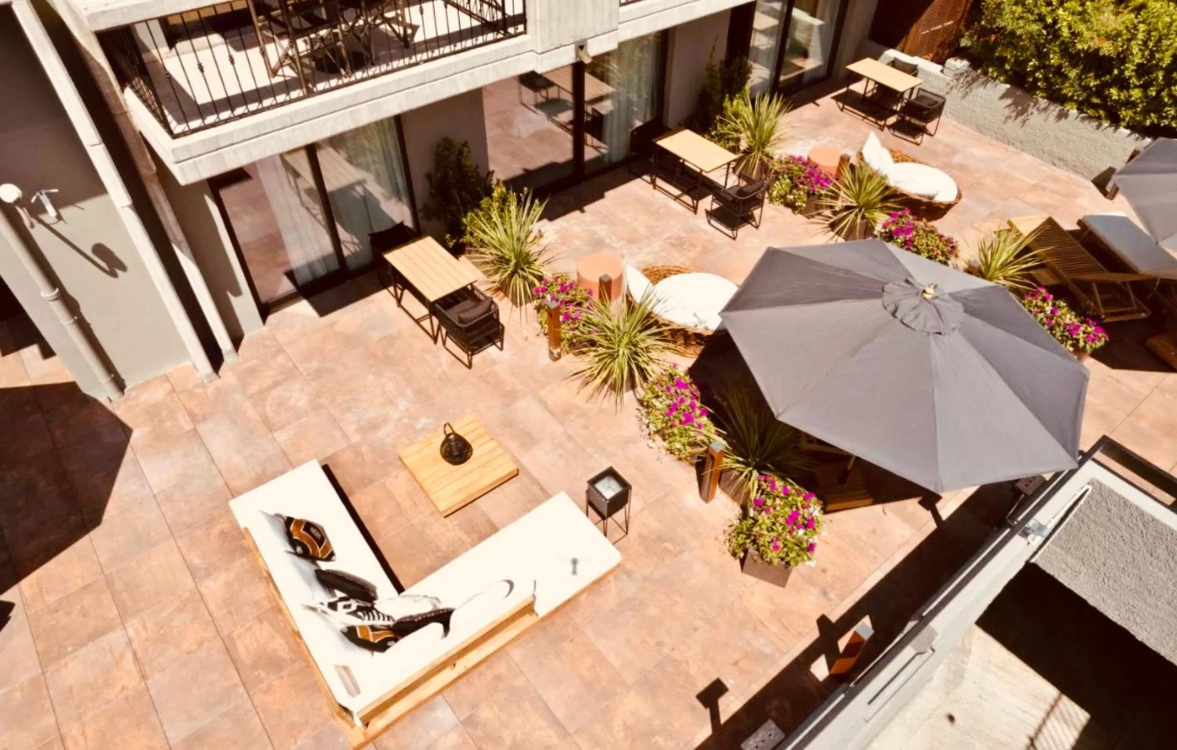 Balcony/Terrace in Boutique Hotel Sirmione