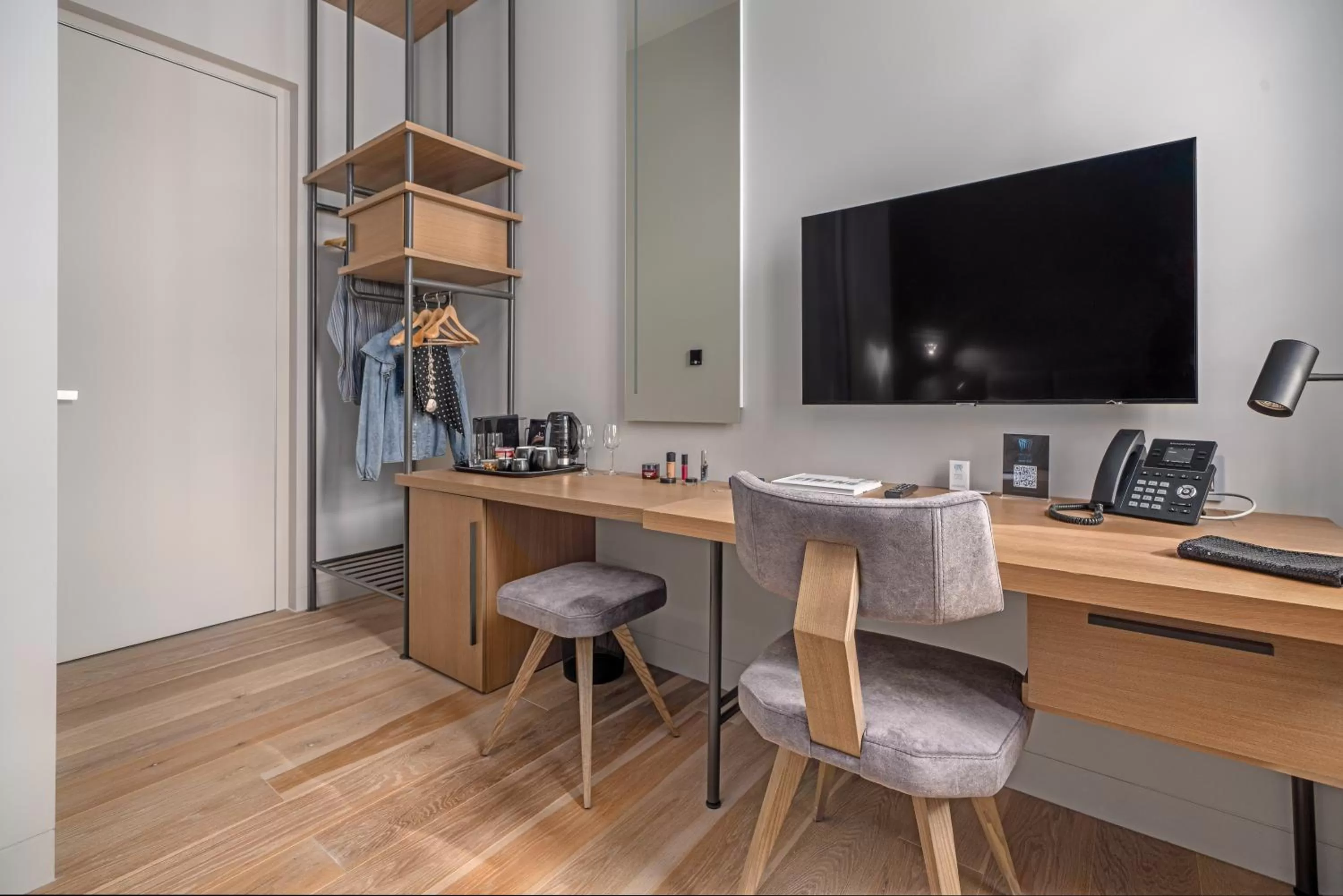 TV and multimedia in Hellenic Vibes Smart Hotel