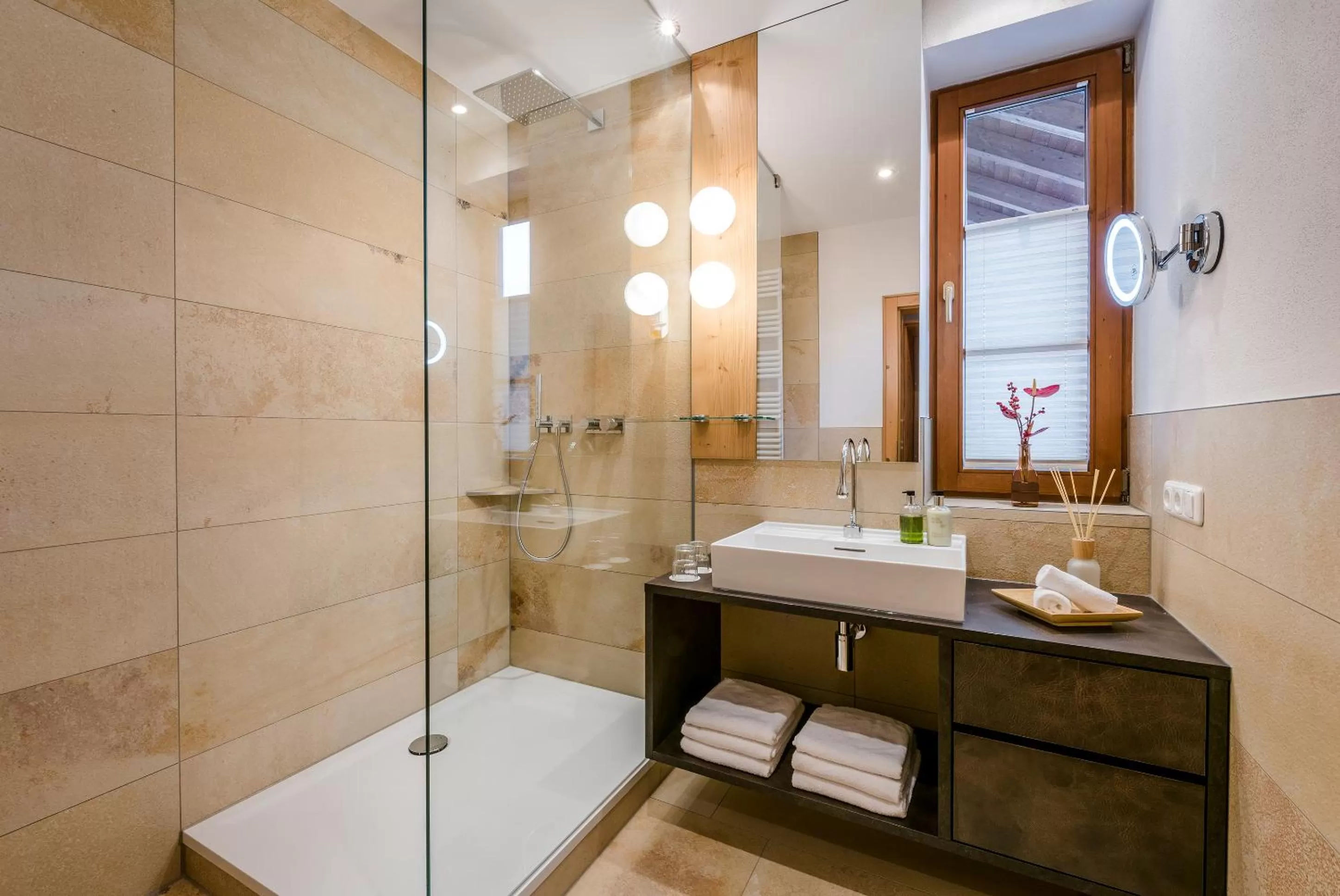 Shower, Bathroom in Landhaus Tanner