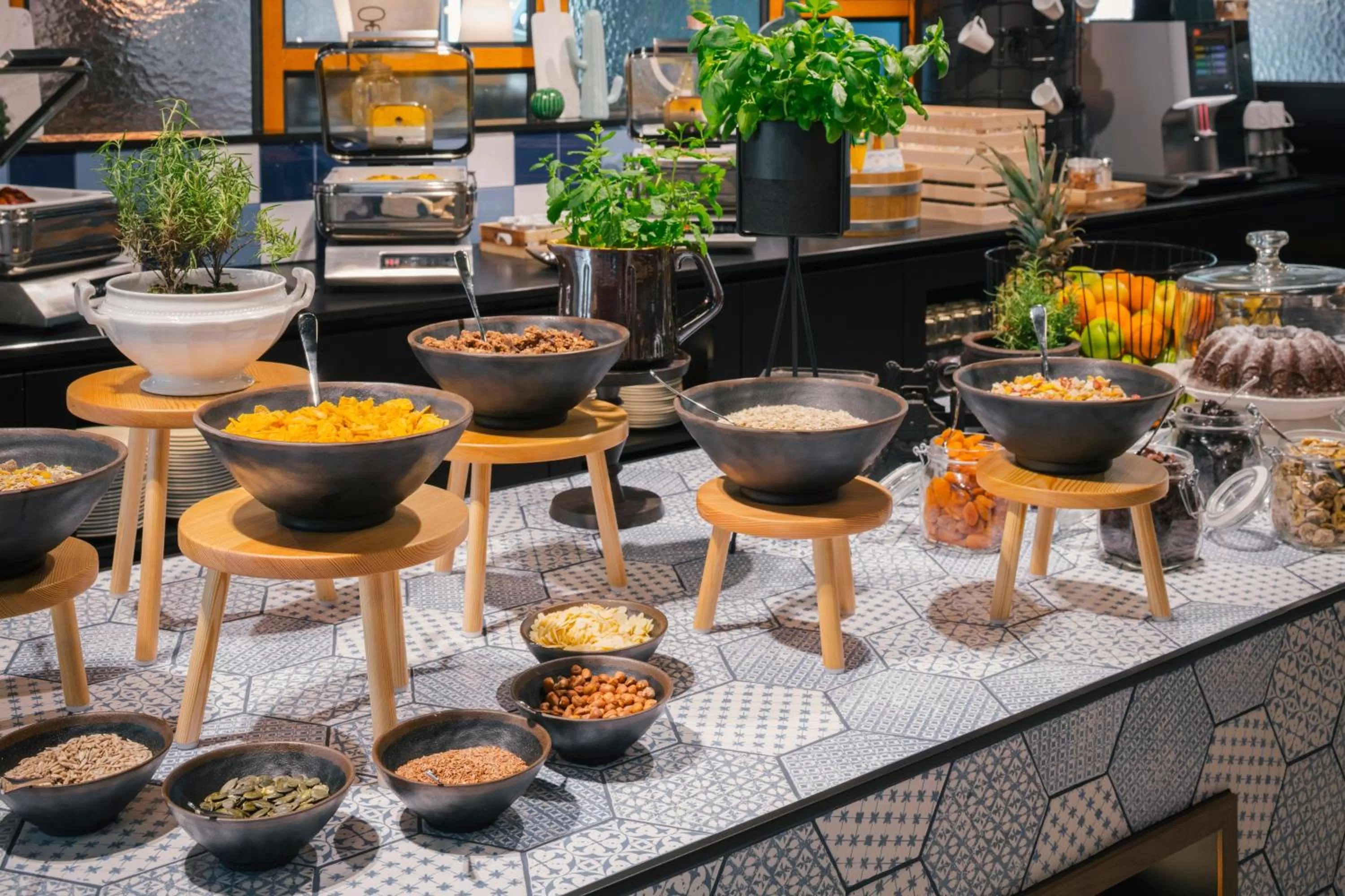 Buffet breakfast in Vienna House Easy by Wyndham Leipzig