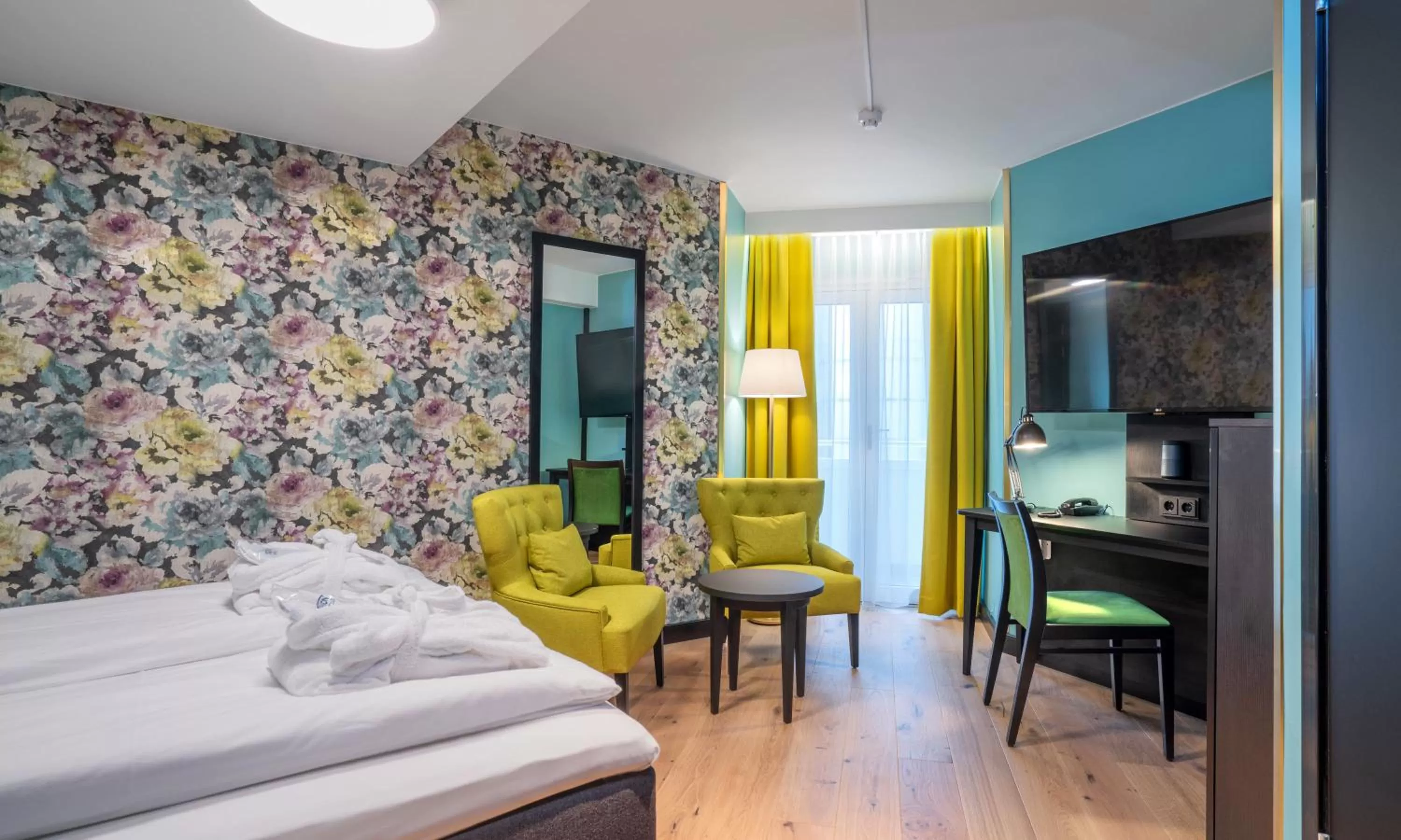 Bed in Thon Hotel Cecil