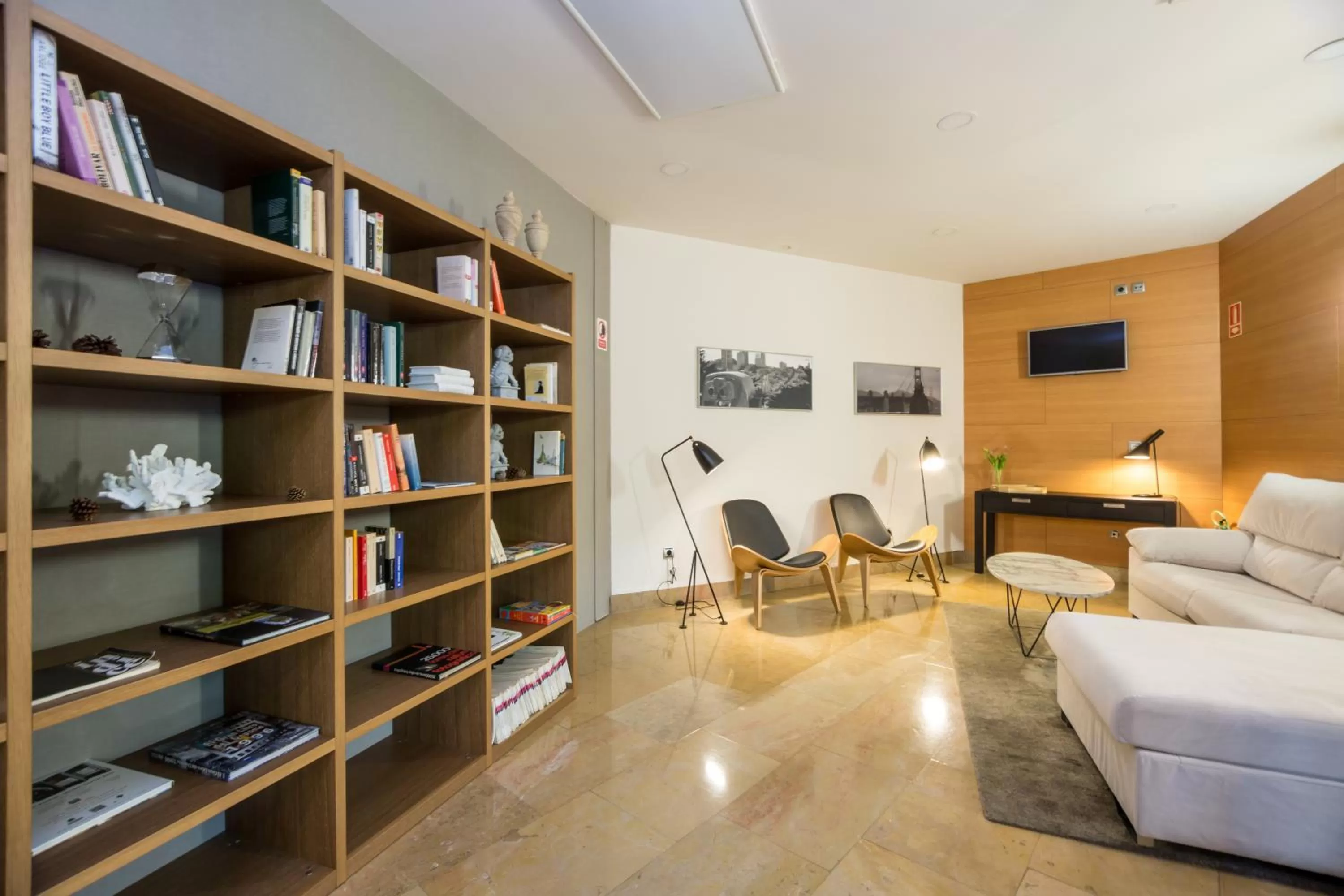 Library in Hotel Palacio de Aiete